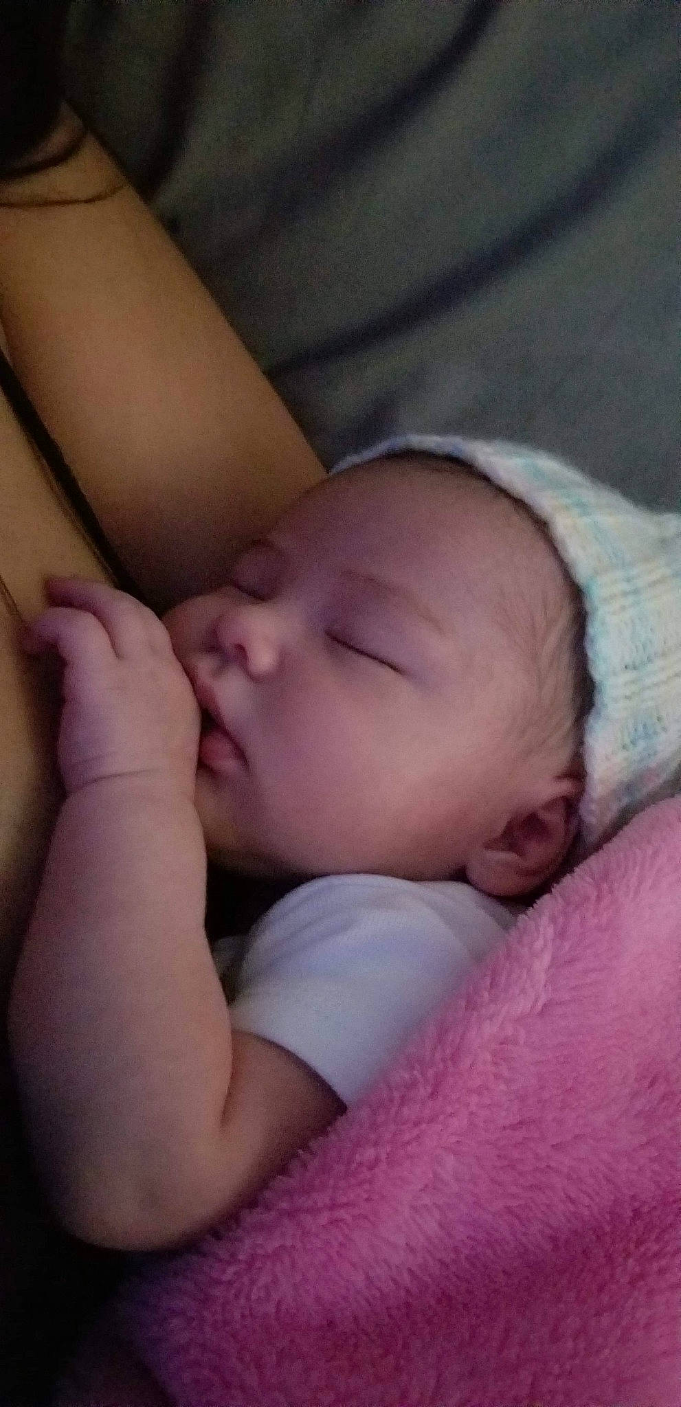 Elayna joined the competition — help win amazing prizes! arm, baby, bedtime, cheek, child, close_up, eye, face, finger, hand, lip, mouth, muscle, nail, nap, nose, person, skin, sleep, thumb