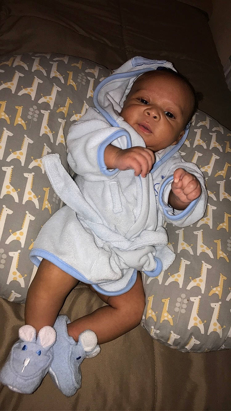 Rj is registered to the contest to win money with this photo: baby, cheek, child, person, skin, sleep, toddler