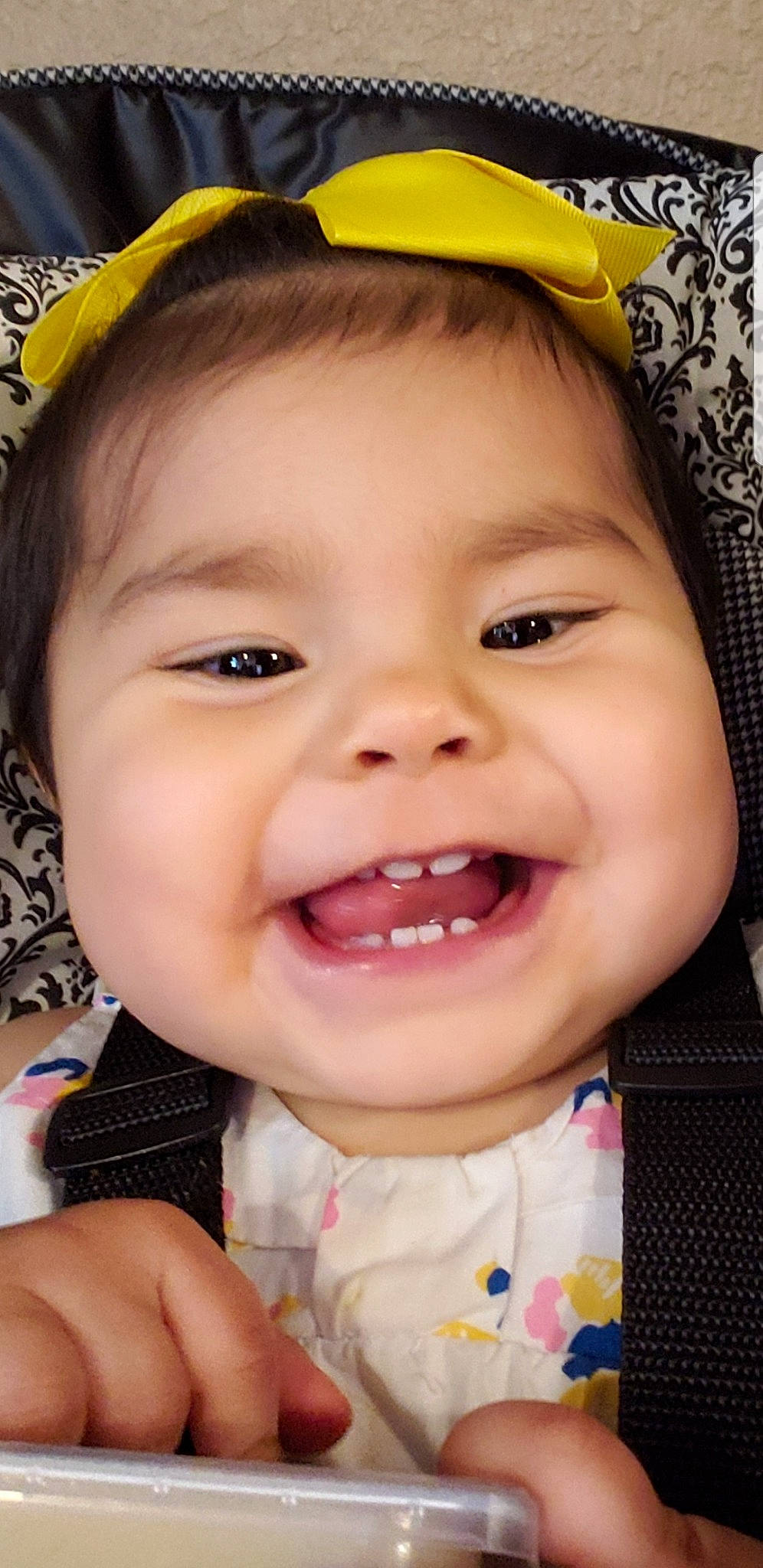 Owynn joined the competition — help win amazing prizes! cheek, child, eye, face, facial_expression, fun, girl, happiness, head, infant, iris, joy, laughter, lip, mouth, nose, person, skin, smile, toddler