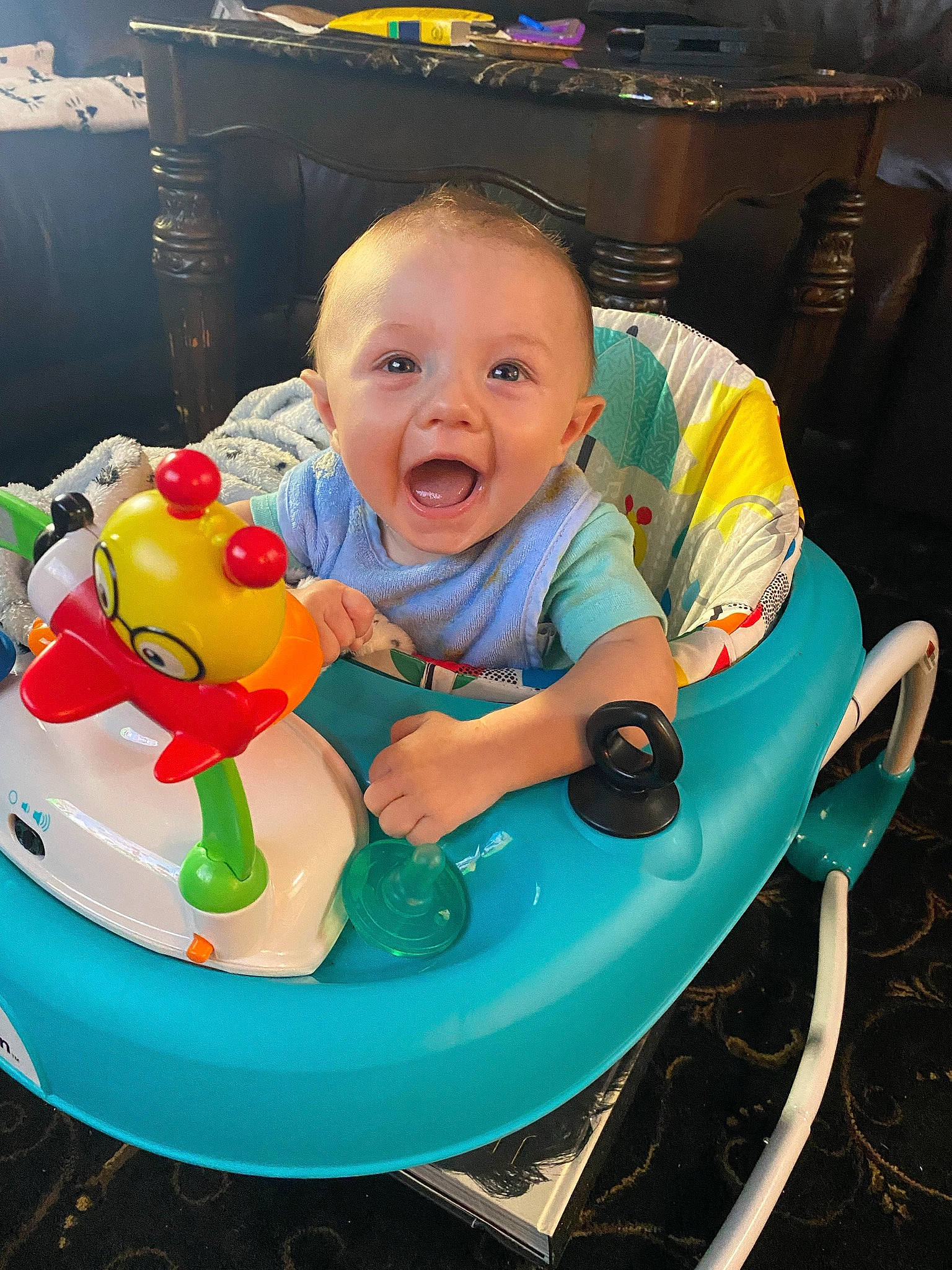 Christopher joined the competition — help win amazing prizes! baby, baby_playing_with_toys, baby_products, baby_toddler_clothing, baby_toys, chair, child, eye, fun, happy, head, leisure, person, plastic, play, recreation, sharing, sitting, smile, toddler