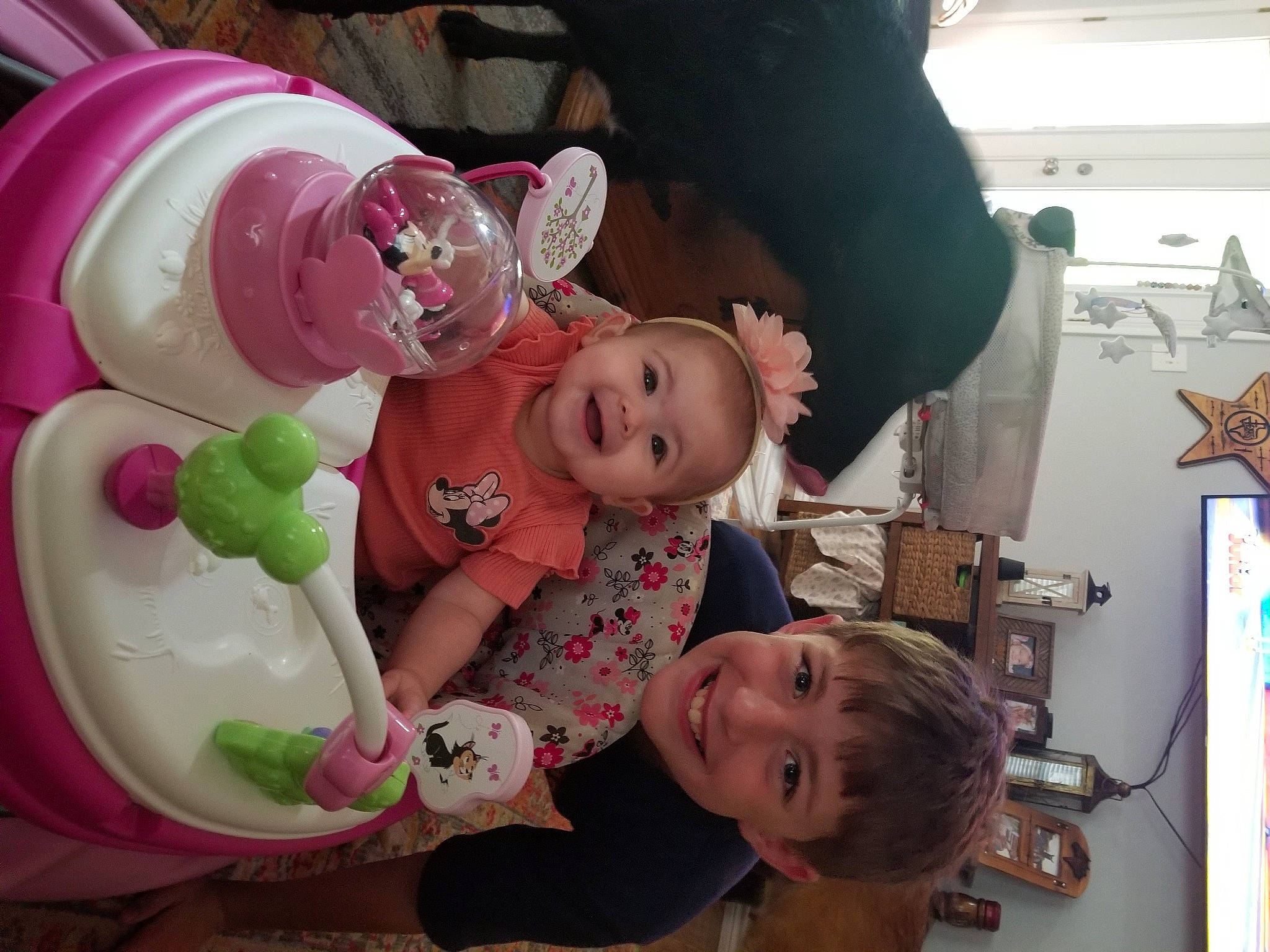Alexis is registered to the contest to win money with this photo: baby, baby_products, baby_toddler_clothing, cheek, child, drinkware, event, fun, happy, hat, joy, person, pink, plastic, product, room, skin, smile, toddler, toy