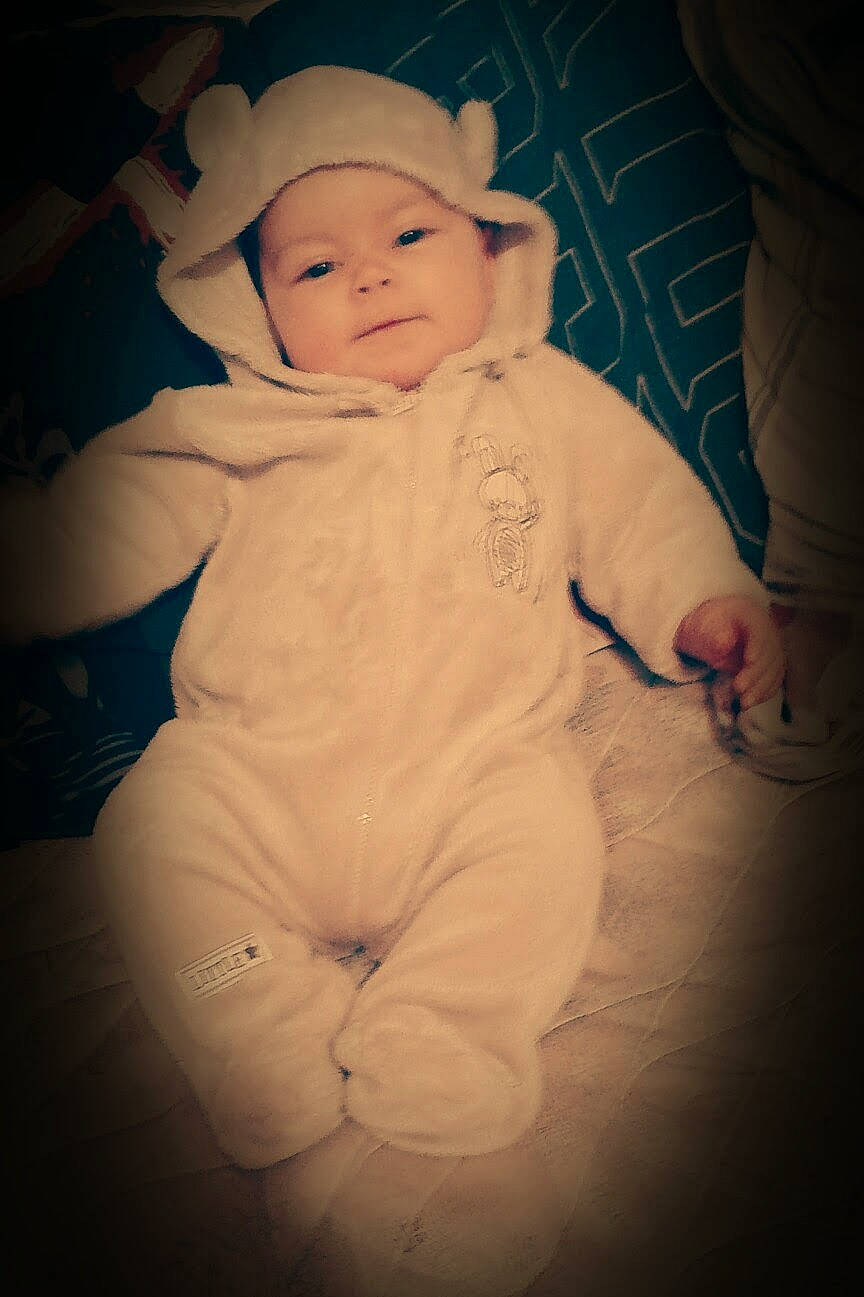 Rileylee is registered to the contest to win money with this photo: baby, cheek, child, fun, head, person, skin, smile, toddler