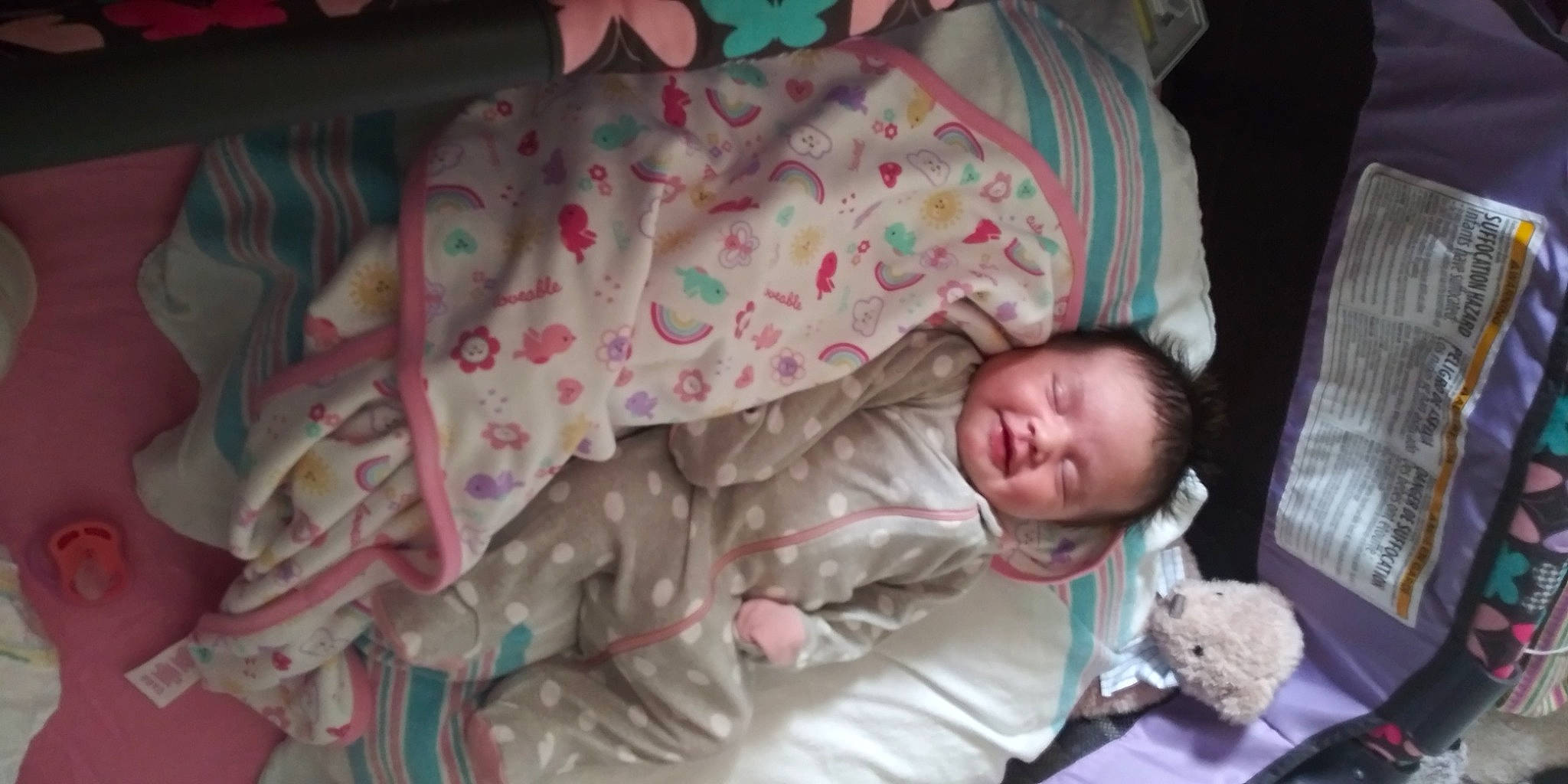 Gianna is registered to the contest to win money with this photo: baby, bedtime, child, nap, person, sleep, toddler