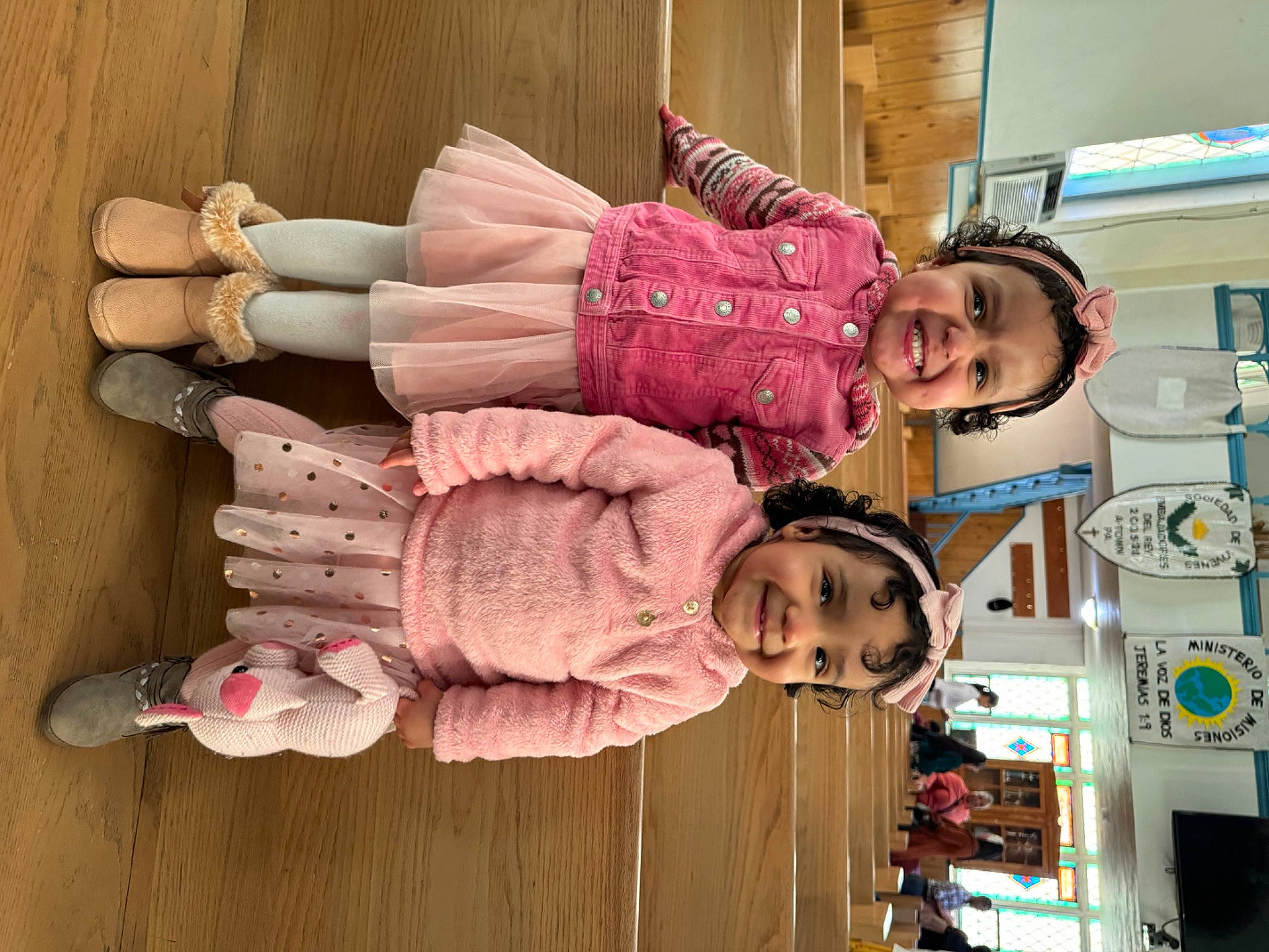 Isabella joined the competition — help win amazing prizes! building, child, fun, happy, home_appliance, joy, person, pink, room, smile, wood