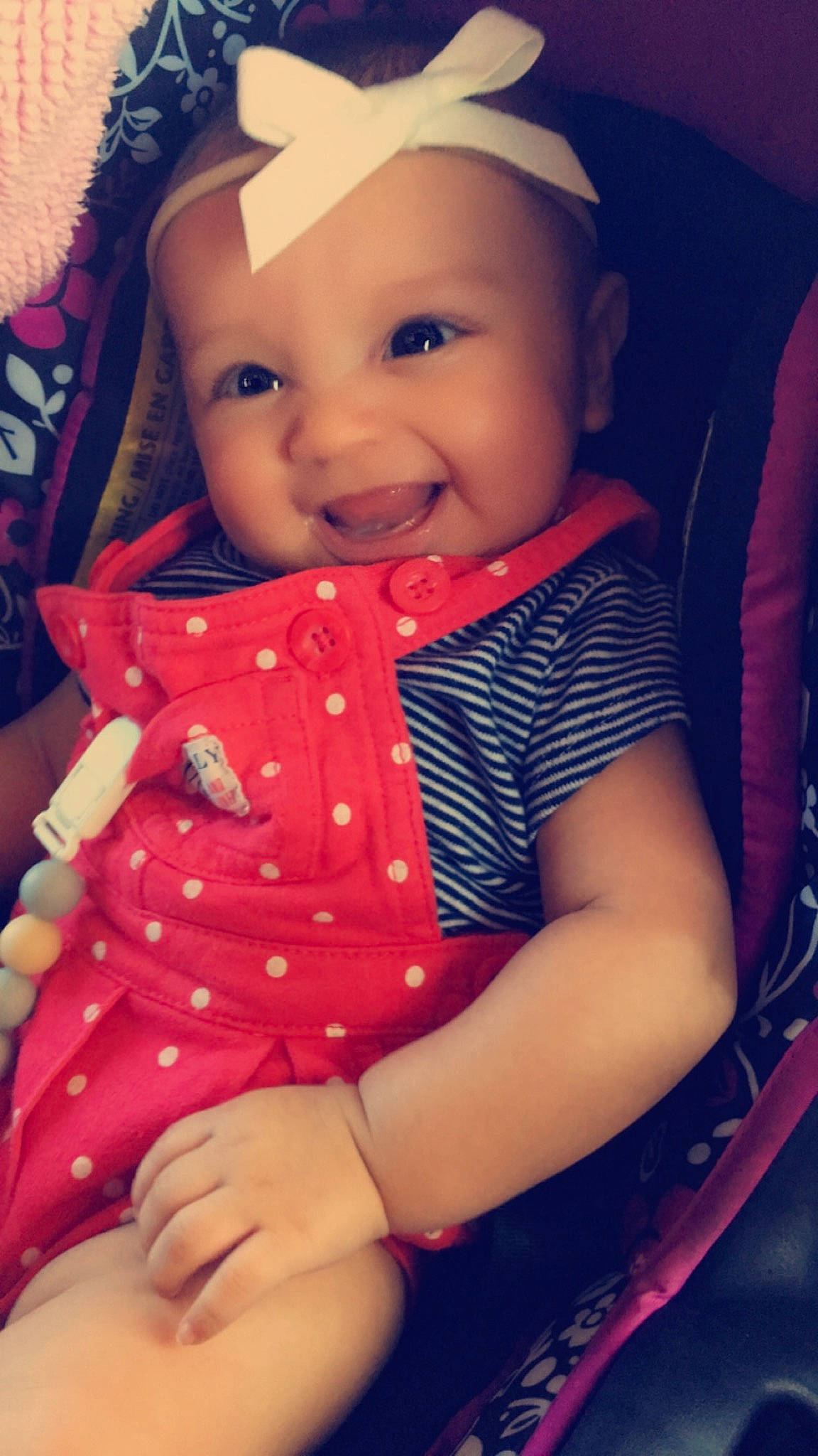 Anahlia joined the competition — help win amazing prizes! baby, baby_products, beauty, cheek, child, cool, eye, face, forehead, happy, head, headwear, iris, lip, mouth, nose, person, pink, product, skin