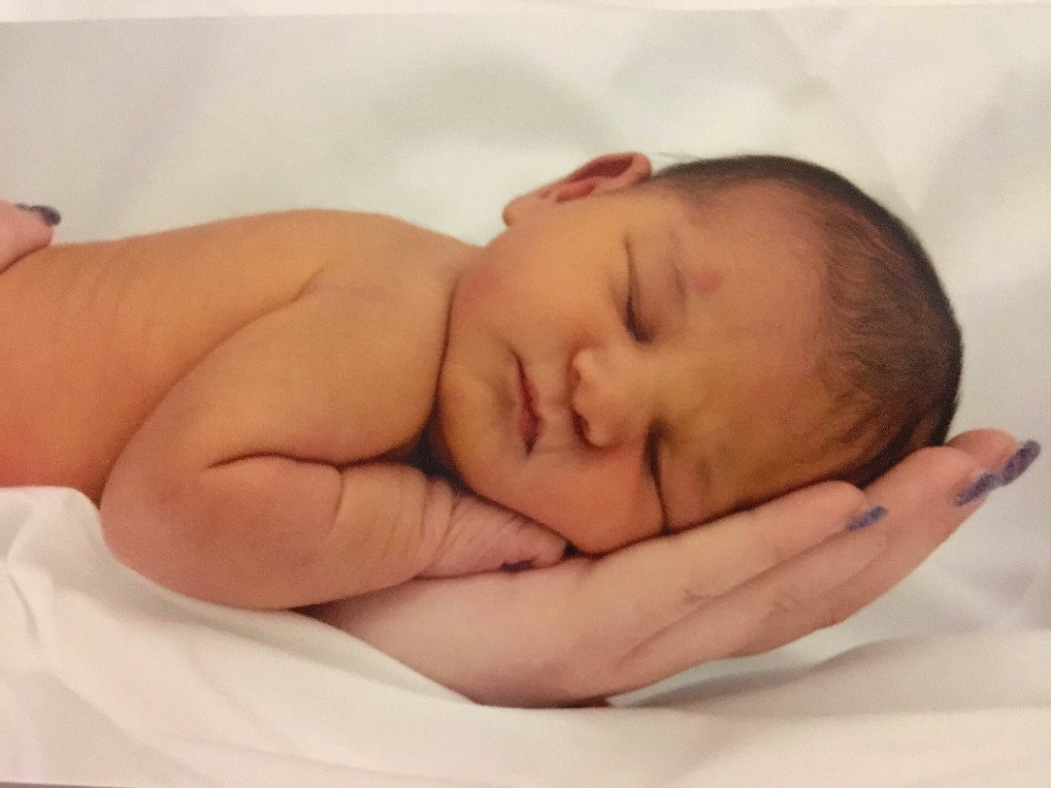 Ava is registered to the contest to win money with this photo: baby, baby_sleeping, baby_toddler_clothing, bedtime, cheek, child, comfort, eyelash, flesh, gesture, happy, human_body, linens, nap, person, portrait_photography, sleep, thumb, toddler