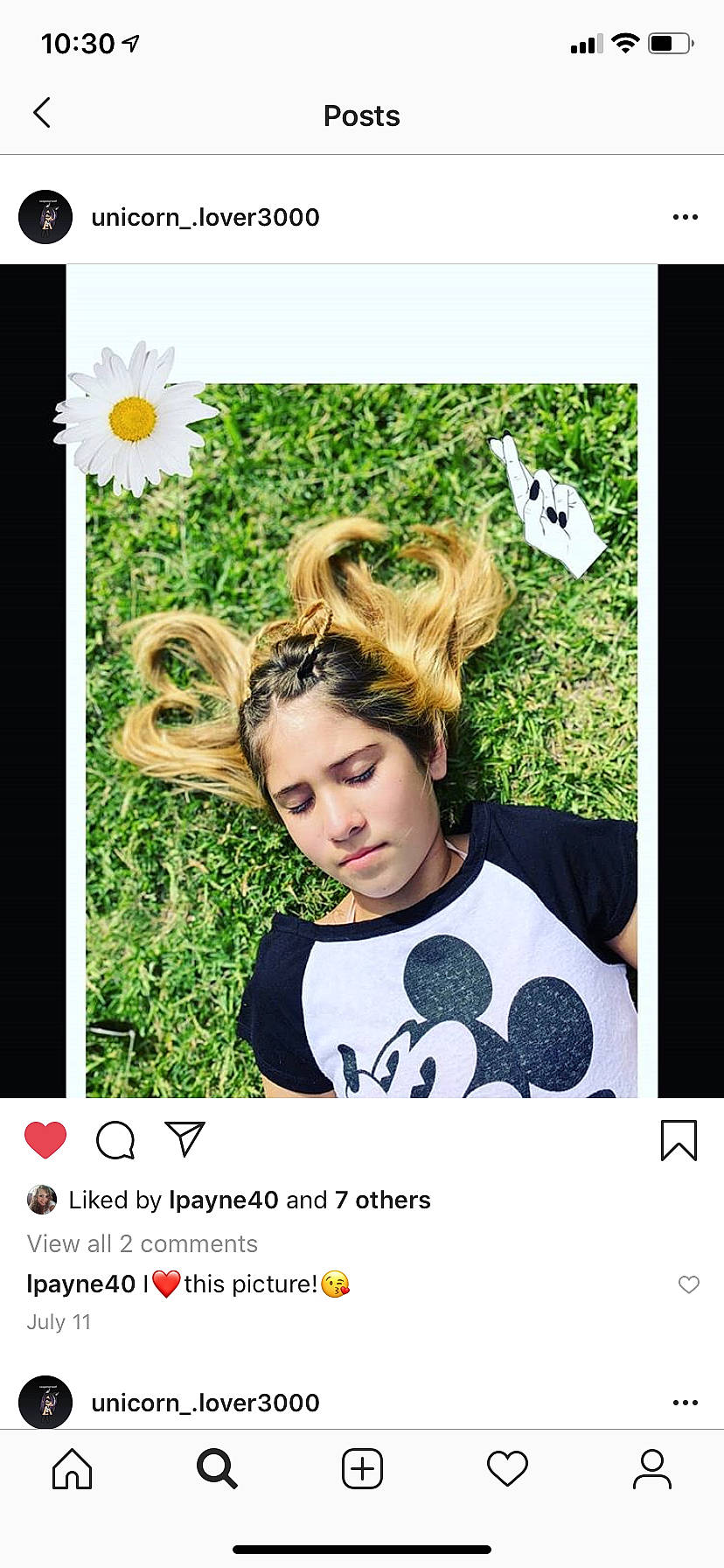 Karley is registered to the contest to win money with this photo: blond, cool, ear, grass, hair, happy, person, photo_caption, photography, photomontage, plant, selfie, smile, style, wildflower