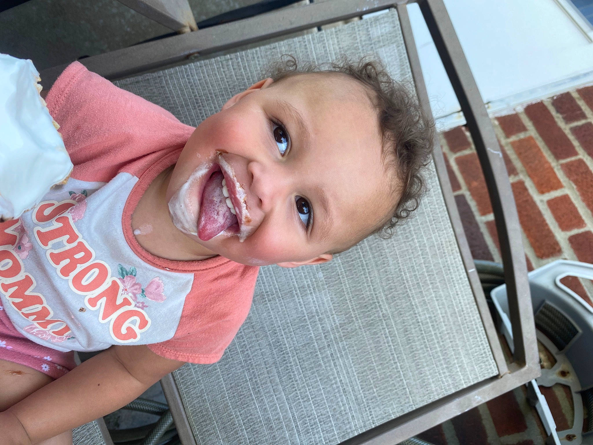 Karma joined the competition — help win amazing prizes! baby, baby_carriage, baby_toddler_clothing, cheek, chin, eye, eyebrow, hand, happy, iris, joy, lip, mammal, mouth, nose, person, product, skin, smile, toddler