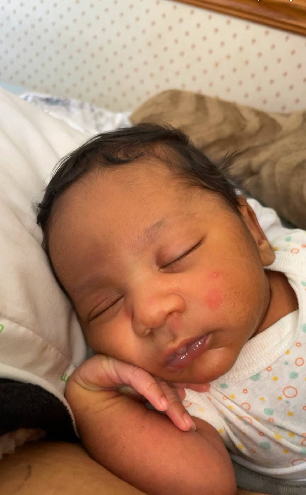 Asiah joined the competition — help win amazing prizes! baby, baby_toddler_clothing, cheek, child, comfort, eye, eyebrow, finger, forehead, gesture, happy, head, iris, lip, mouth, nail, nose, person, skin, thumb