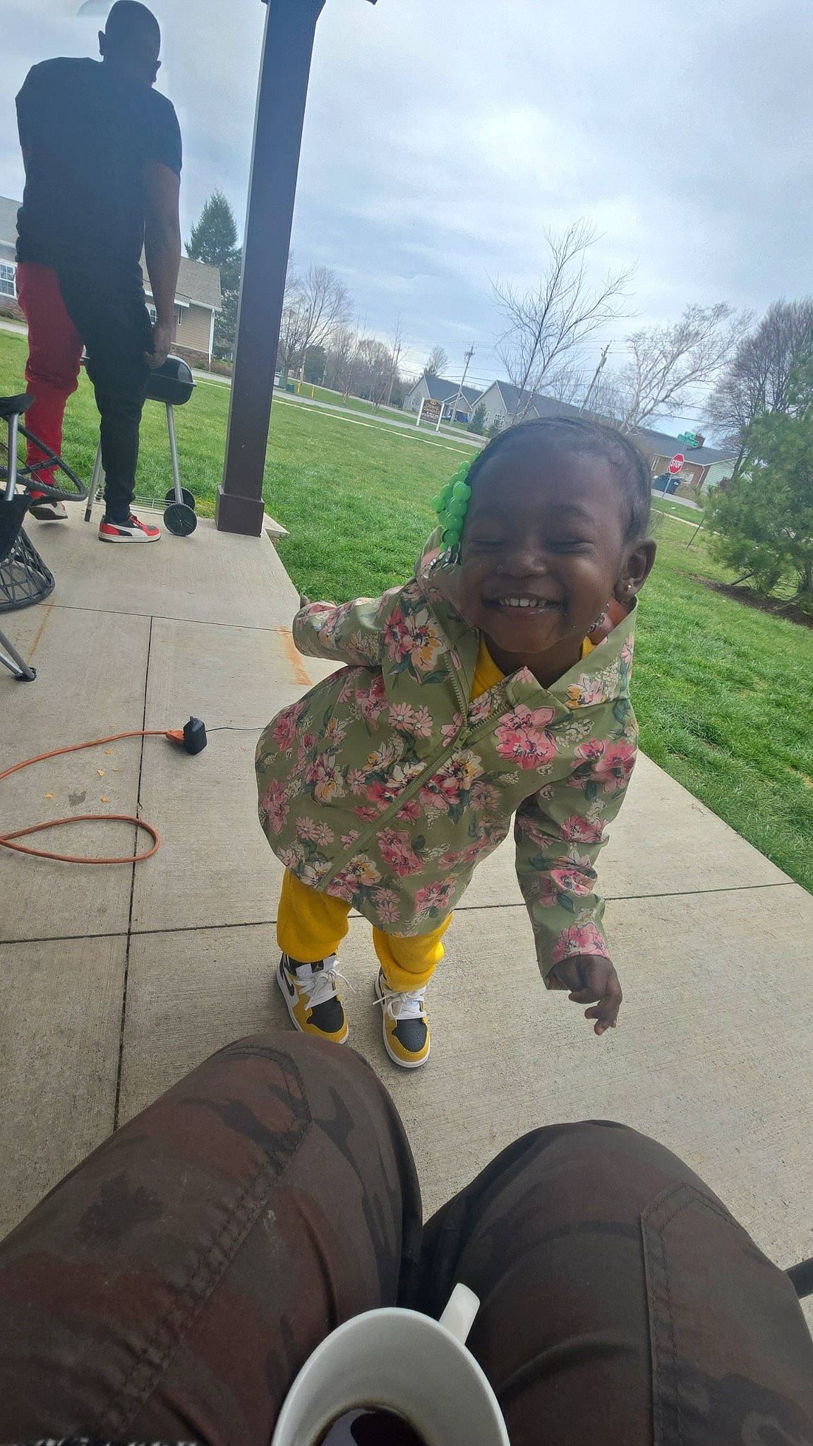 Ty'Ayla joined the competition — help win amazing prizes! asphalt, boot, cloud, cool, event, fun, grass, happy, joy, leisure, person, personal_protective_equipment, plant, recreation, road_surface, shoe, sky, smile, sneakers, soil