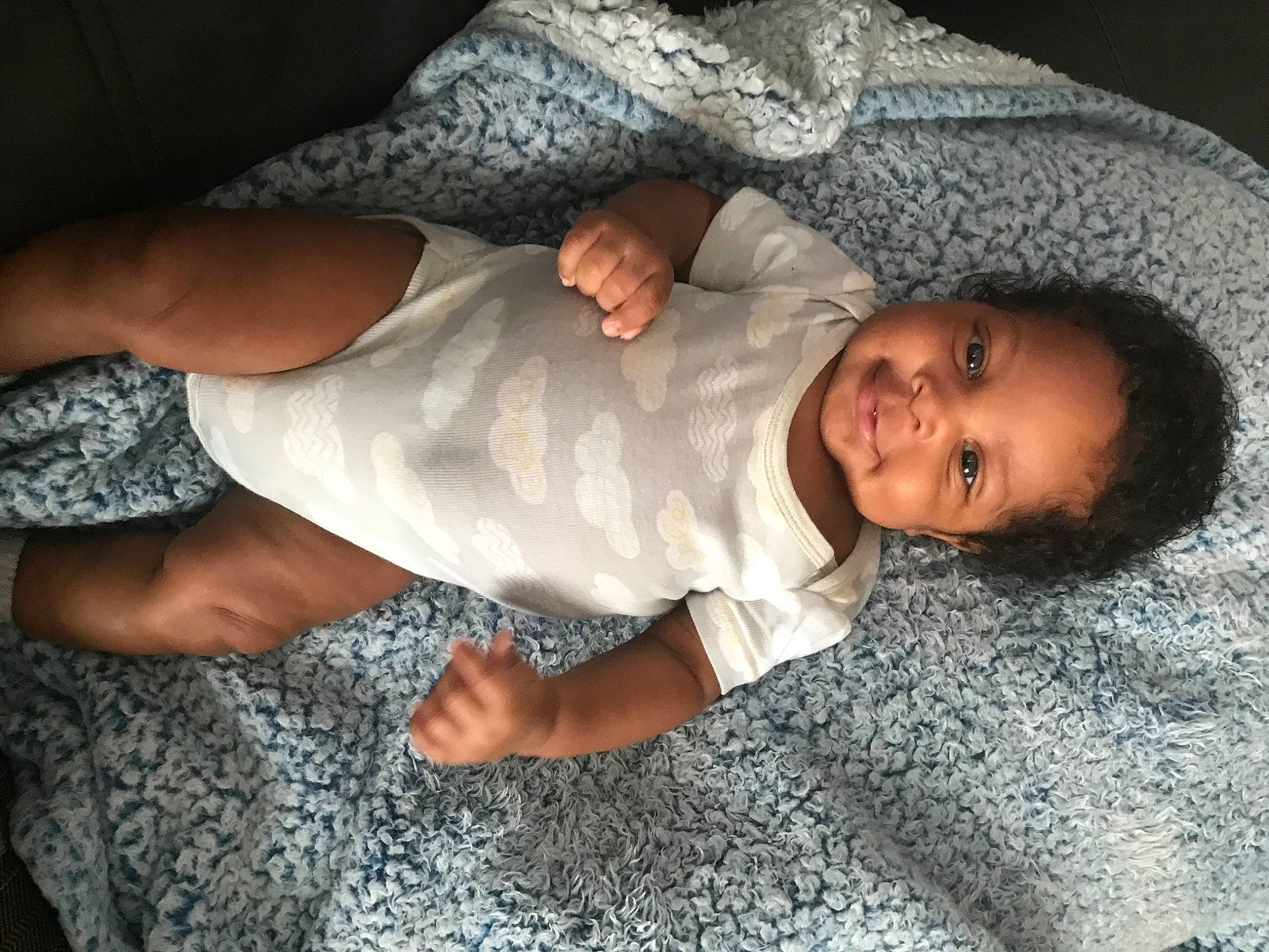 Messiah joined the competition — help win amazing prizes! baby, comfort, elbow, eye, finger, flooring, fun, gesture, hand, happy, human_body, joint, joy, linens, mouth, nose, person, skin, smile, thumb