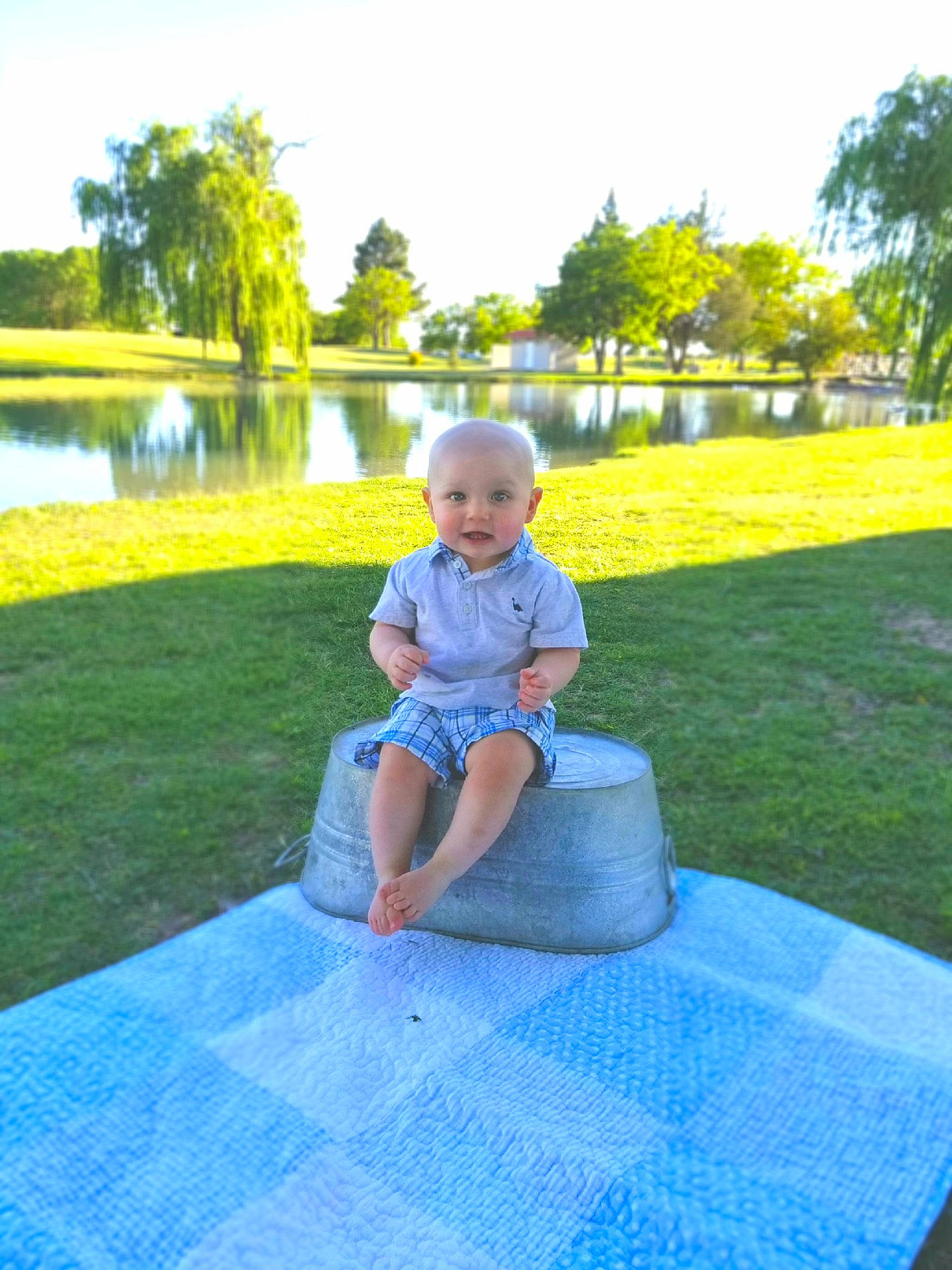 Porter joined the competition — help win amazing prizes! backyard, child, day, flooring, fun, garden, grass, lawn, leisure, outdoor_play_equipment, person, picnic, plant, play, playground, recreation, sitting, summer, toddler, vacation