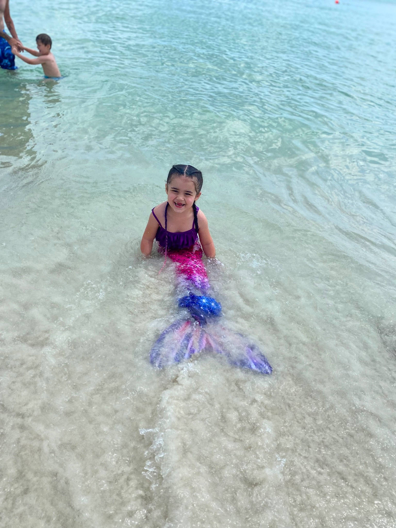 Ellen joined the competition — help win amazing prizes! bathing, child, electric_blue, fun, happy, joy, lake, leisure, leisure_centre, ocean, person, personal_protective_equipment, recreation, smile, sports, swimming_pool, swimwear, toddler, vacation, water
