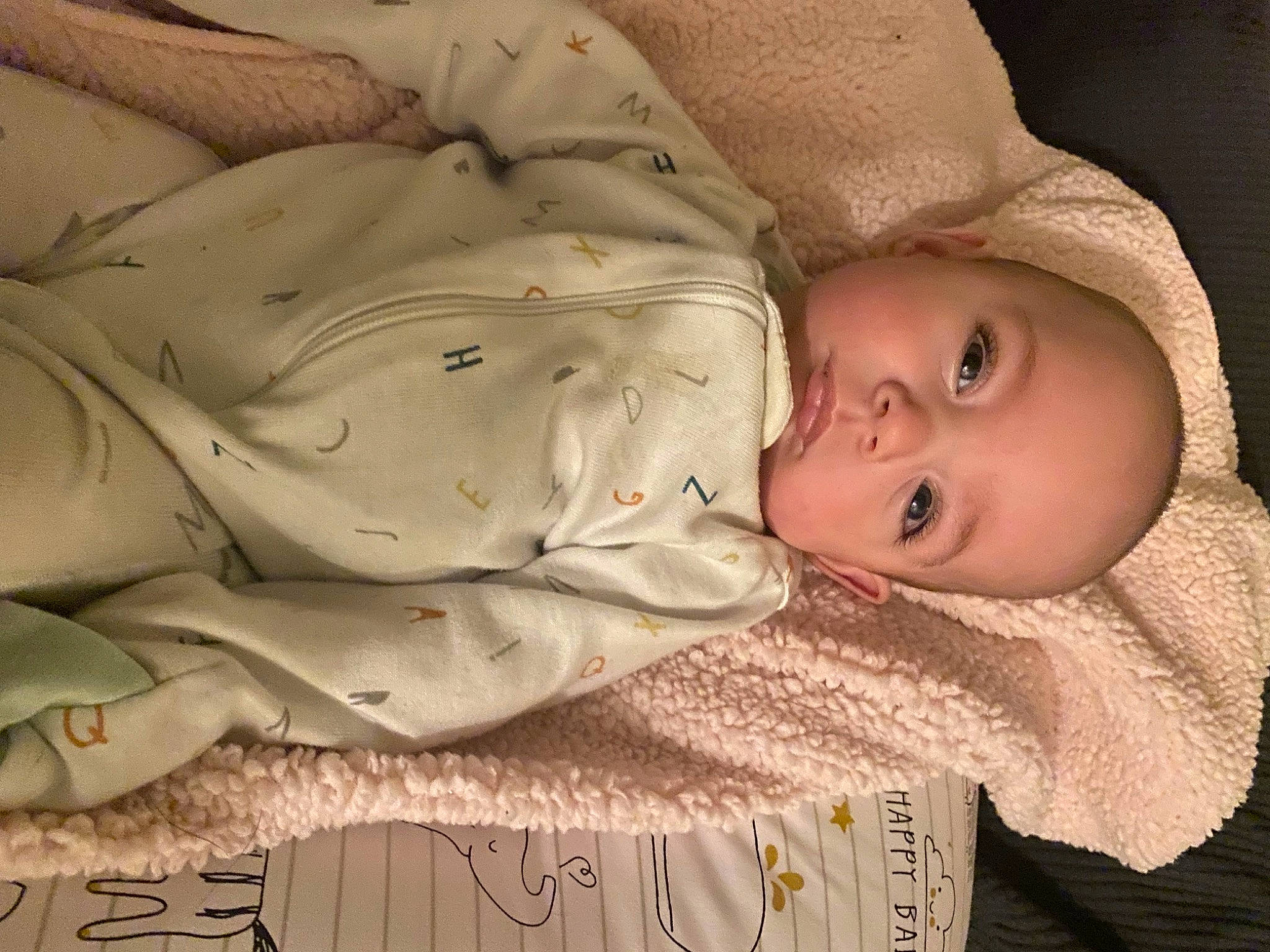 Antonella joined the competition — help win amazing prizes! baby, baby_products, baby_toddler_clothing, cheek, child, comfort, eye, eyebrow, facial_expression, iris, linens, lip, mouth, nose, person, room, skin, sleeve, textile, toddler