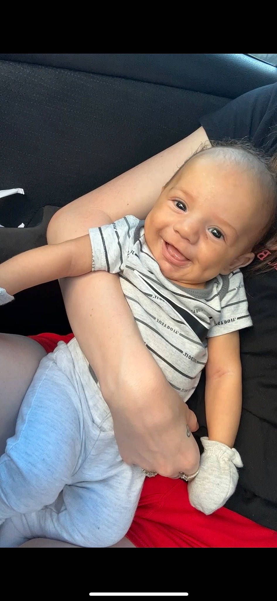 Kameron joined the competition — help win amazing prizes! arm, baby_toddler_clothing, comfort, eye, facial_expression, flash_photography, gesture, hairstyle, hand, happy, human, human_body, joint, joy, leg, mouth, muscle, person, product, skin
