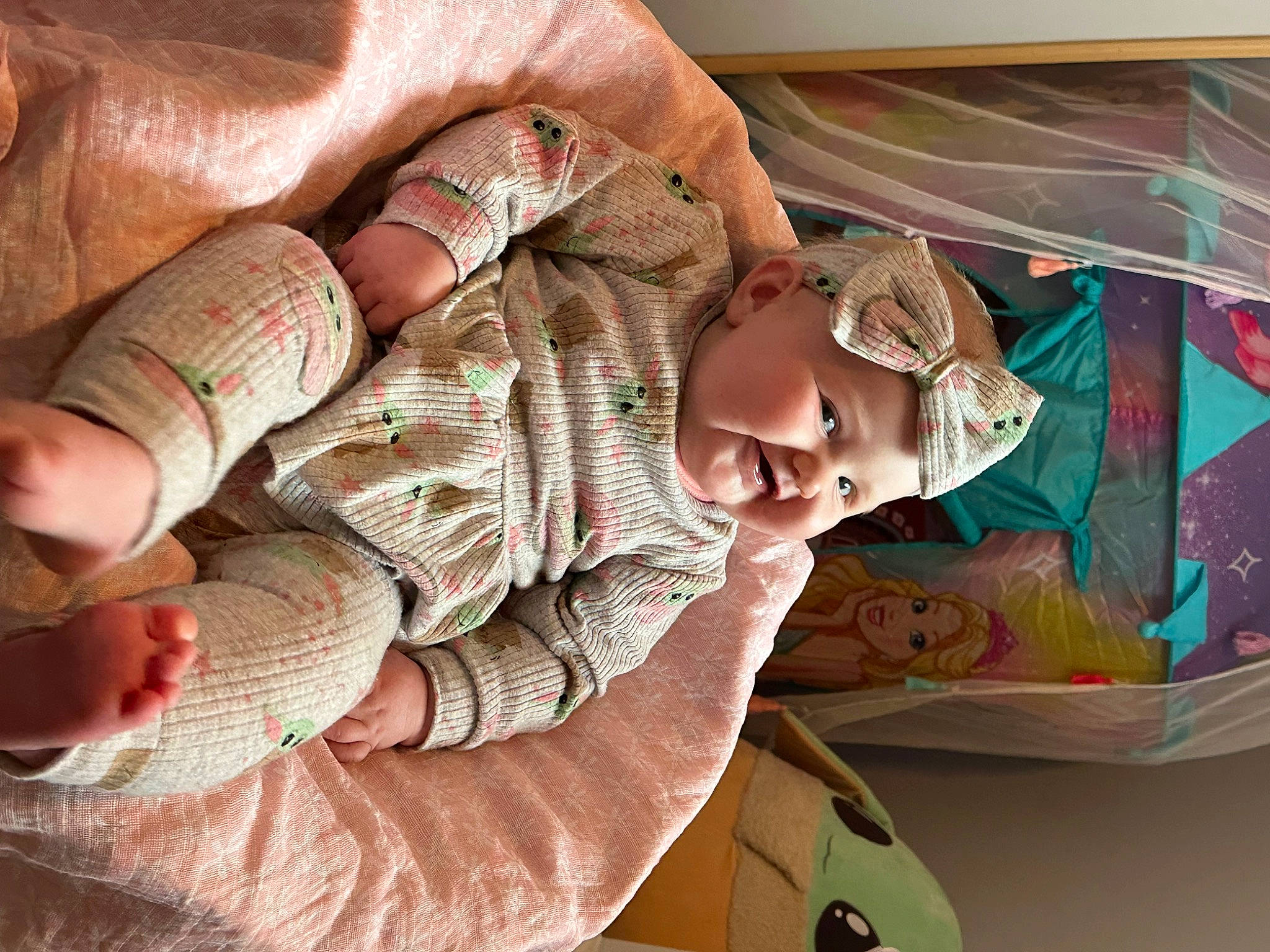 Liana joined the competition — help win amazing prizes! baby, child, comfort, elbow, eyelash, finger, gesture, hand, happy, head, headwear, human_leg, mouth, nail, pattern, person, skin, smile, textile, thumb