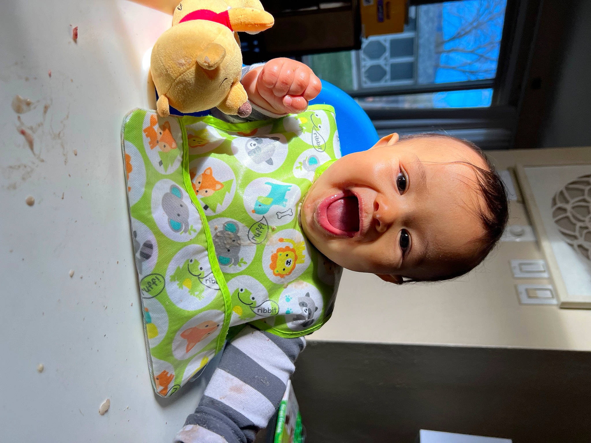 Julian joined the competition — help win amazing prizes! baby, baby_laughing, baby_products, baby_toddler_clothing, baby_toys, cheek, child, comfort, fun, happy, head, leisure, mouth, person, play, room, sleeve, smile, stuffed_toy, toddler