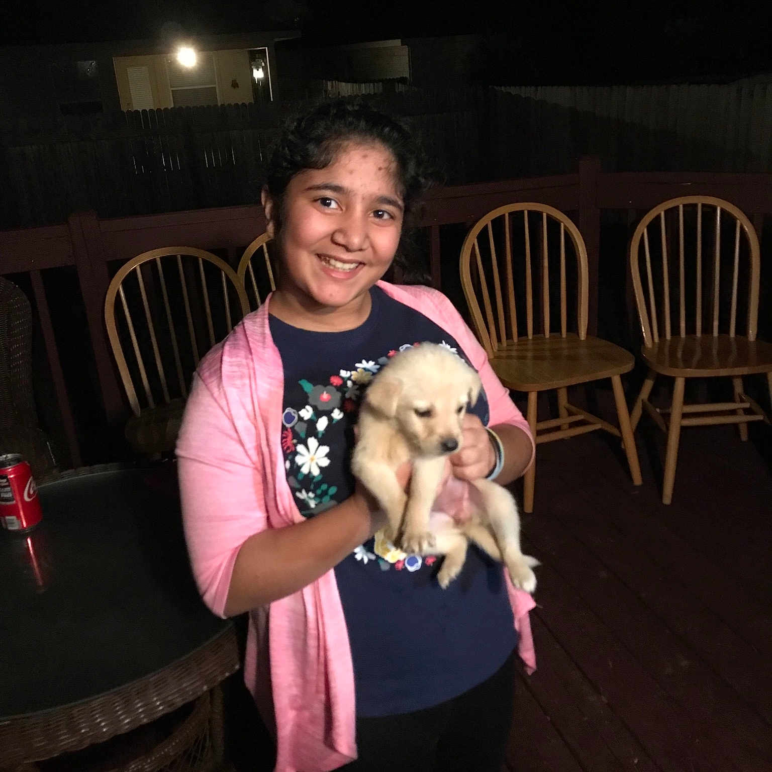 Dua is registered to the contest to win money with this photo: child, daughter, day, dog_like_mammal, emotion, event, facial_expression, fun, girl, human_body, joy, mammal, organ, person, pink, product, skin, smile, snapshot, toddler