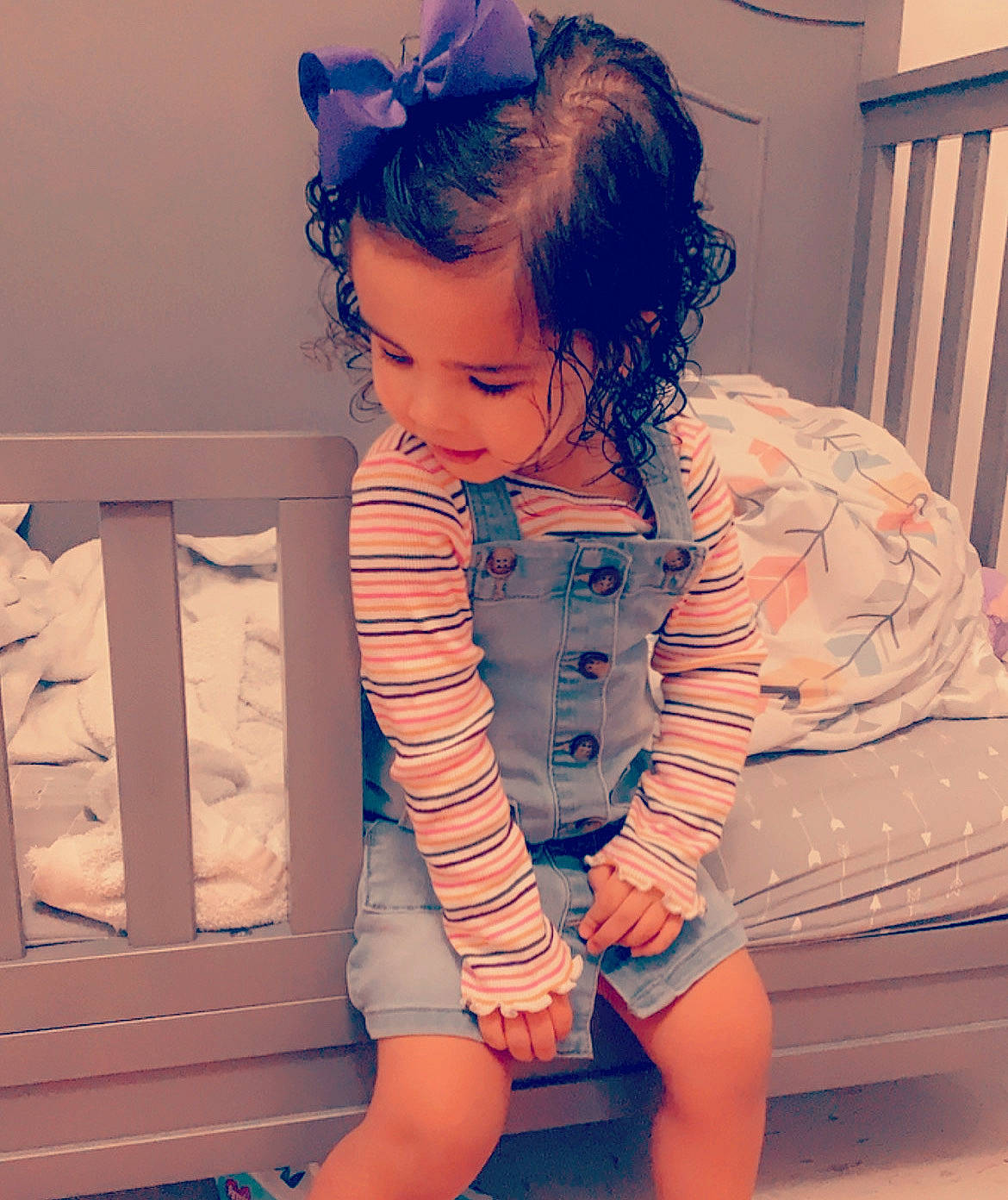 Annalyn is registered to the contest to win money with this photo: baby_toddler_clothing, blue, comfort, elbow, electric_blue, finger, flash_photography, hair, happy, human_body, human_leg, joint, knee, leg, long_hair, neck, person, sitting, sleeve, thigh