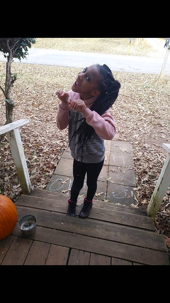 Symara joined the competition — help win amazing prizes! child, fun, girl, human, mammal, person, play, recreation, sitting, toddler, tree, vacation, vertebrate