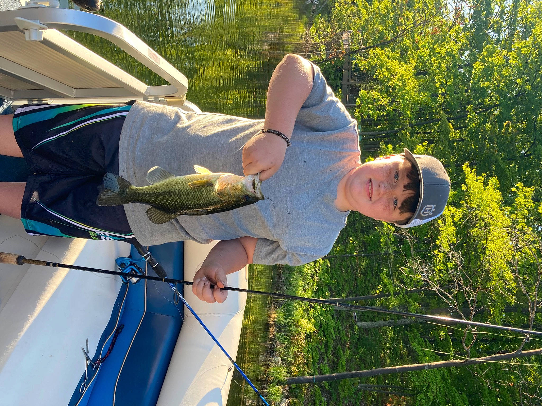 Gary is registered to the contest to win money with this photo: automotive_exterior, boats_and_boating_equipment_and_supplies, elbow, food, fruit, fun, grass, happy, headwear, joy, leisure, motor_vehicle, people_in_nature, person, plant, recreation, summer, tree, vacation, vehicle