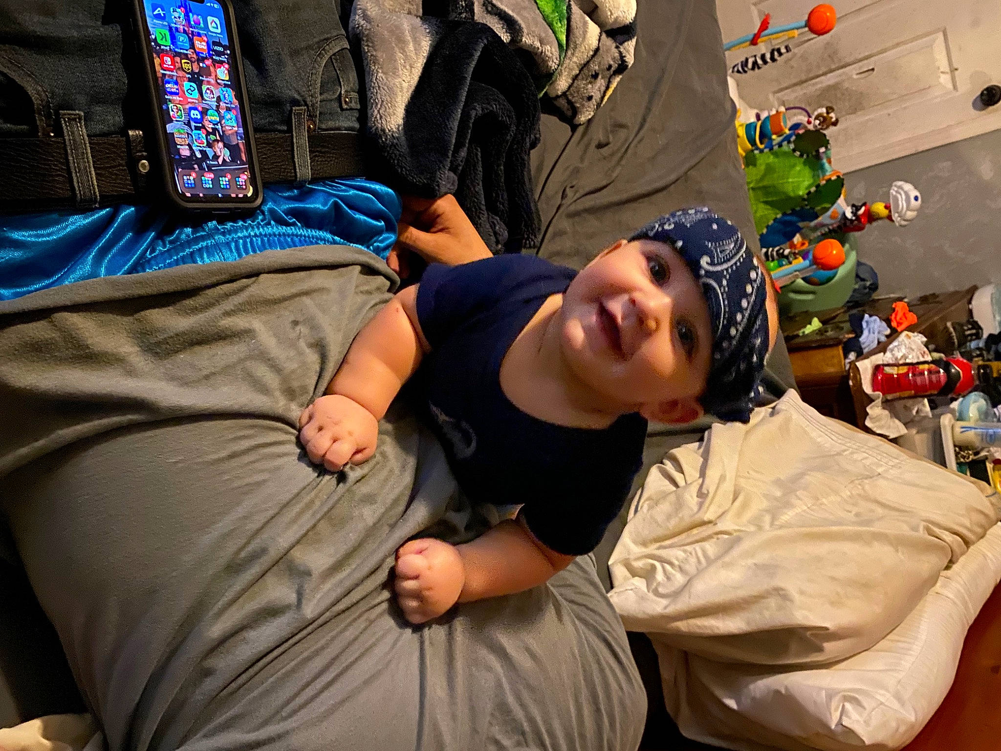 Angelo joined the competition — help win amazing prizes! backpack, bag, child, comfort, event, fun, happy, headwear, human_leg, knee, leisure, pattern, person, room, shorts, sitting, smile, t_shirt, textile, toddler
