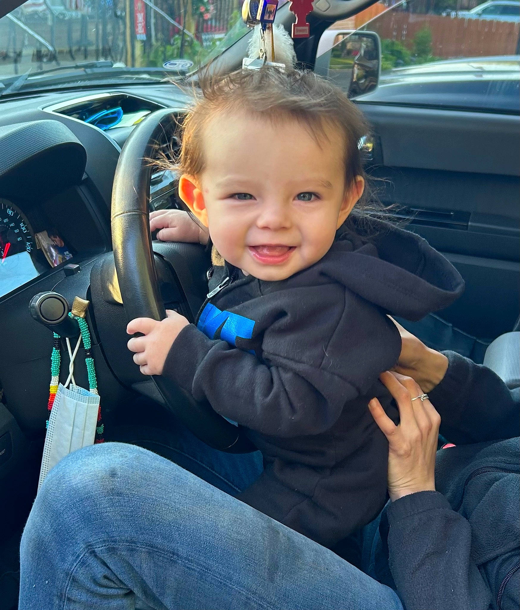 William joined the competition — help win amazing prizes! auto_part, automotive_design, automotive_exterior, automotive_wheel_system, car, car_seat, car_seat_cover, family_car, joy, luxury_vehicle, motor_vehicle, person, personal_luxury_car, plant, smile, steering_part, steering_wheel, toddler, vehicle, vehicle_door
