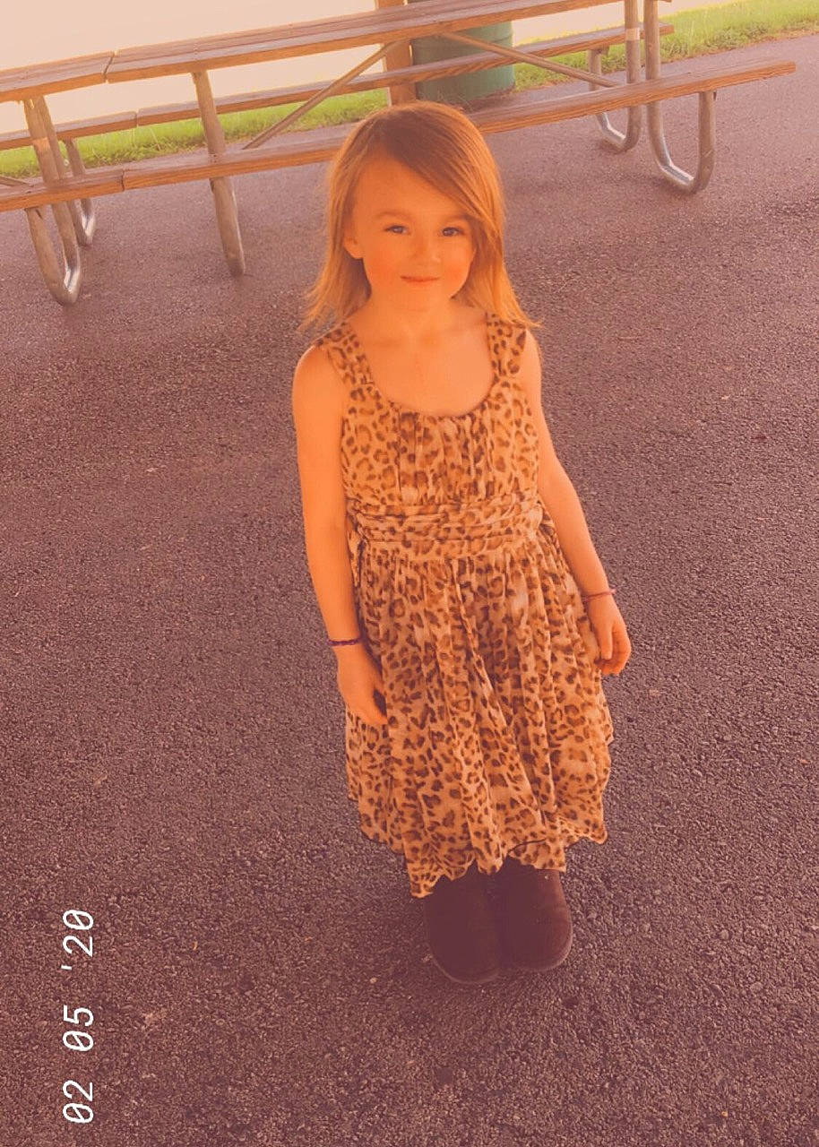 Shyann joined the competition — help win amazing prizes! child, child_model, clothing, crochet, dress, fawn, joy, knitting, lace, long_hair, pattern, person, textile