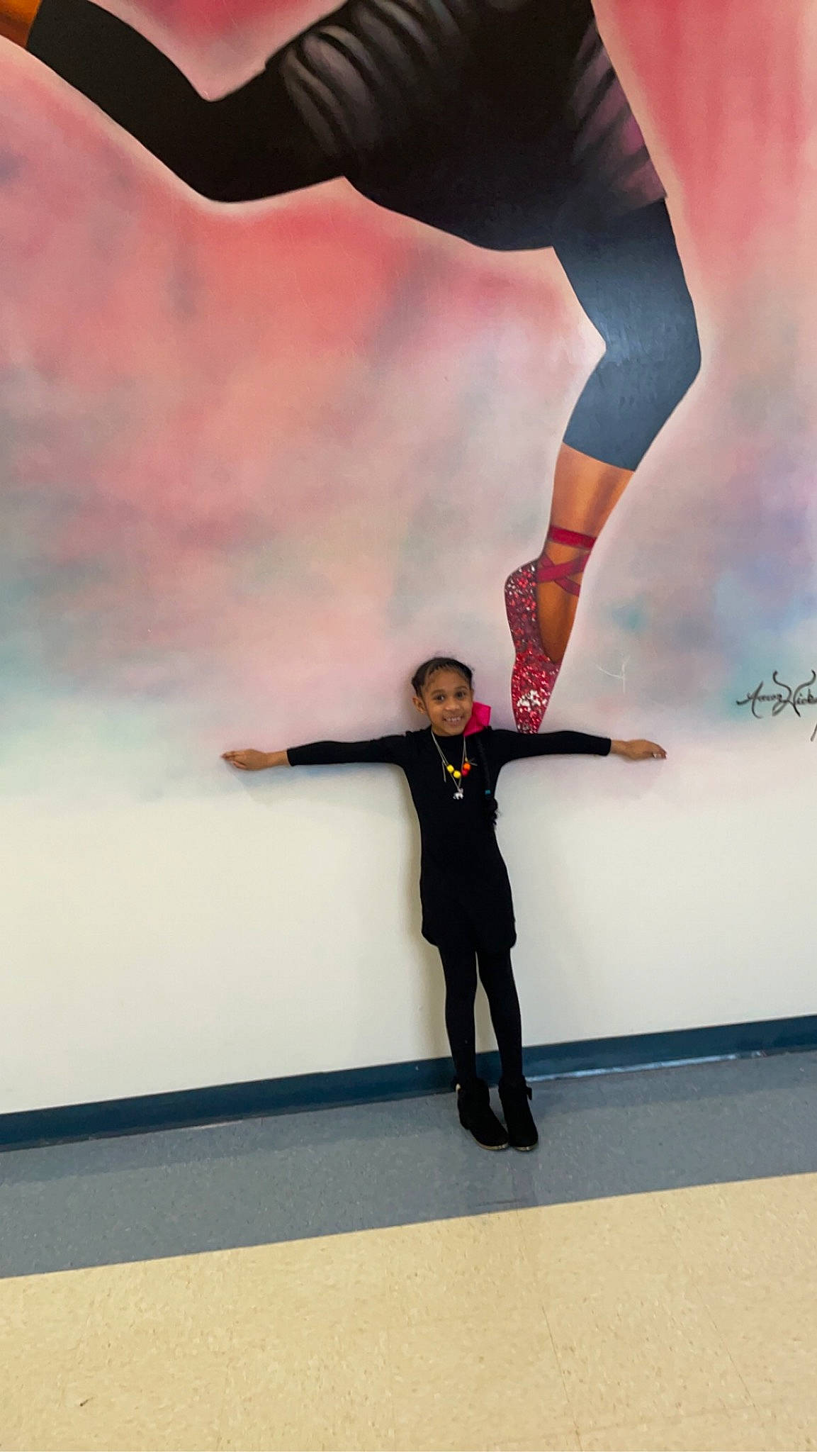 Alaysia is registered to the contest to win money with this photo: art, balance, choreography, entertainment, event, fashion_design, fun, gesture, happy, human, human_leg, joint, joy, leg, leisure, performance_art, performing_arts, person, recreation, shadow