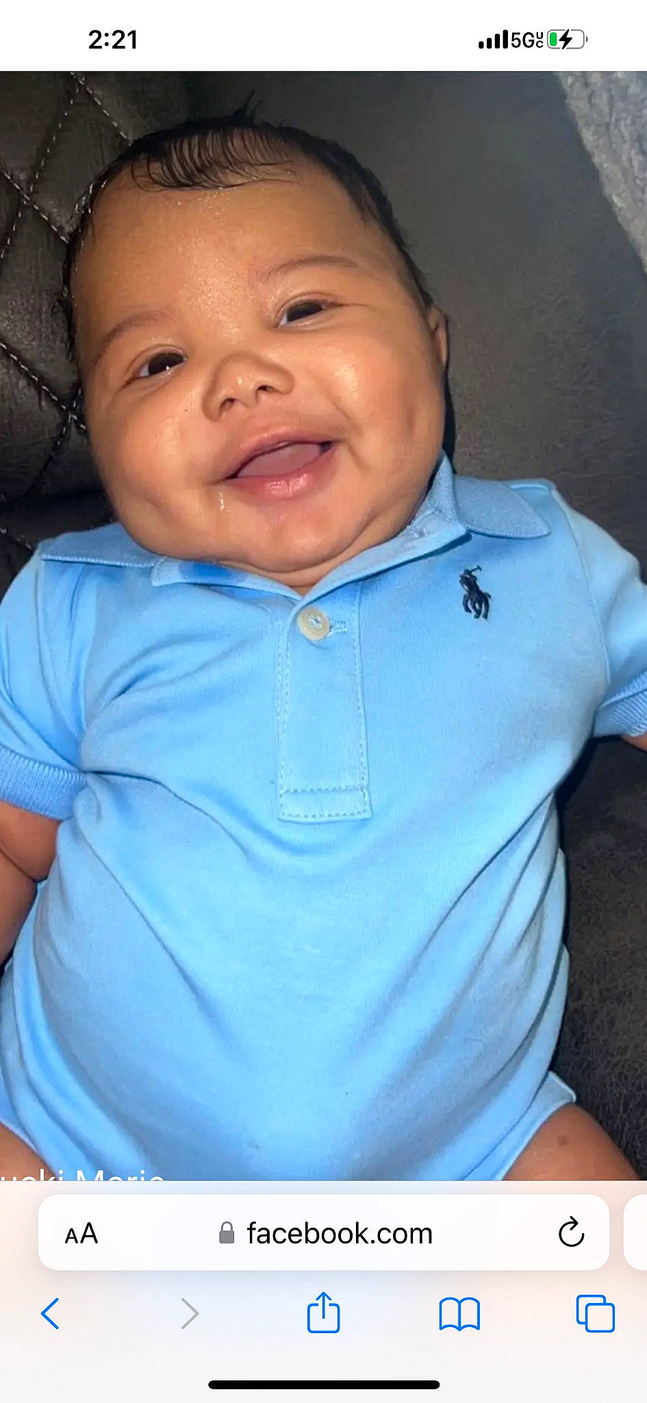 P'Ayre joined the competition — help win amazing prizes! baby, baby_toddler_clothing, cheek, chin, cool, eye, finger, gesture, happy, lip, mouth, neck, nose, person, pink, purple, skin, sleeve, smile, t_shirt