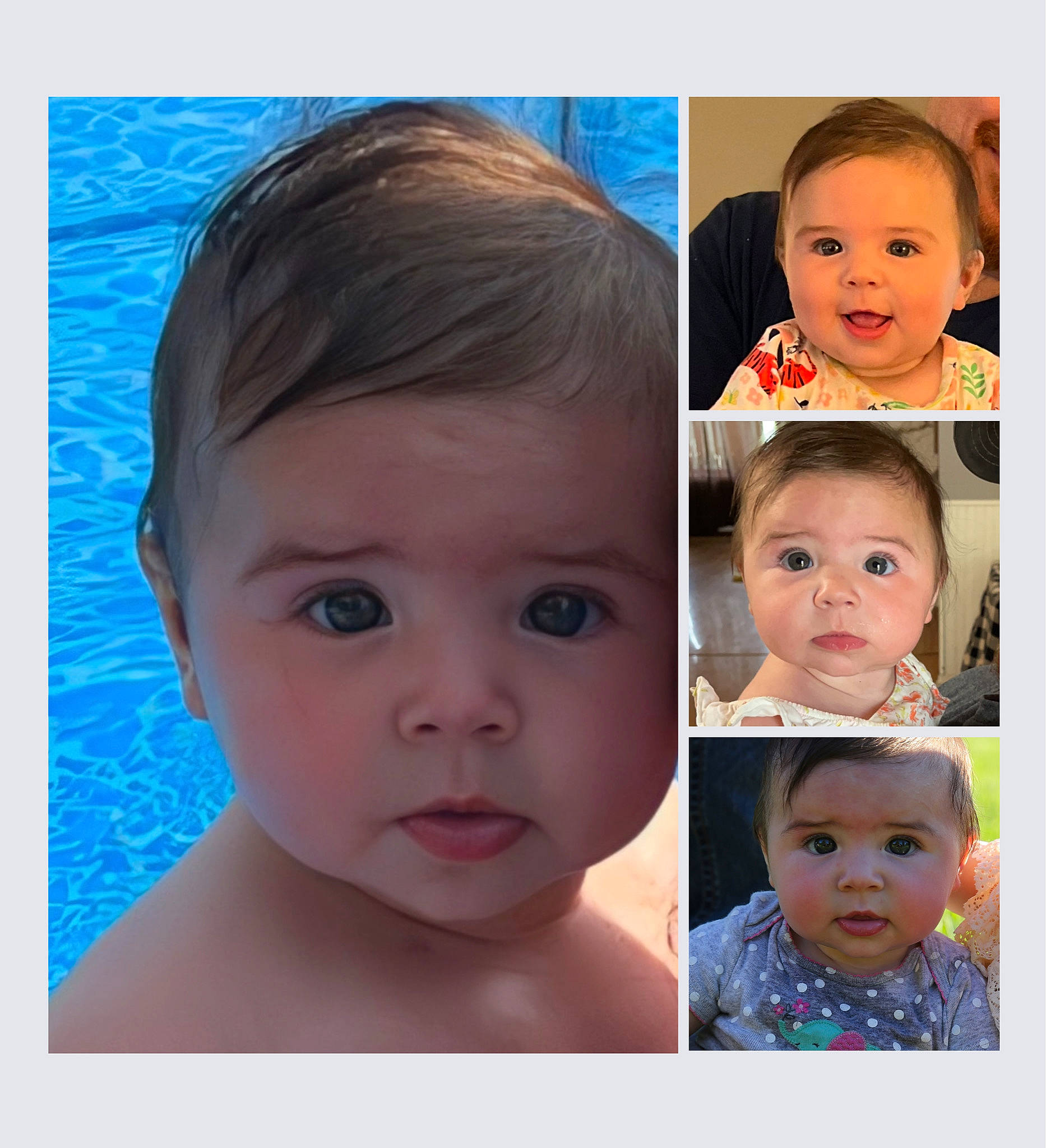 Brooklyn Alyssa Mcpeak is registered to the contest to win money with this photo: azure, blue, cheek, chin, ear, eyebrow, eyelash, face, forehead, hairstyle, happy, head, iris, jaw, lip, neck, nose, person, photograph, product