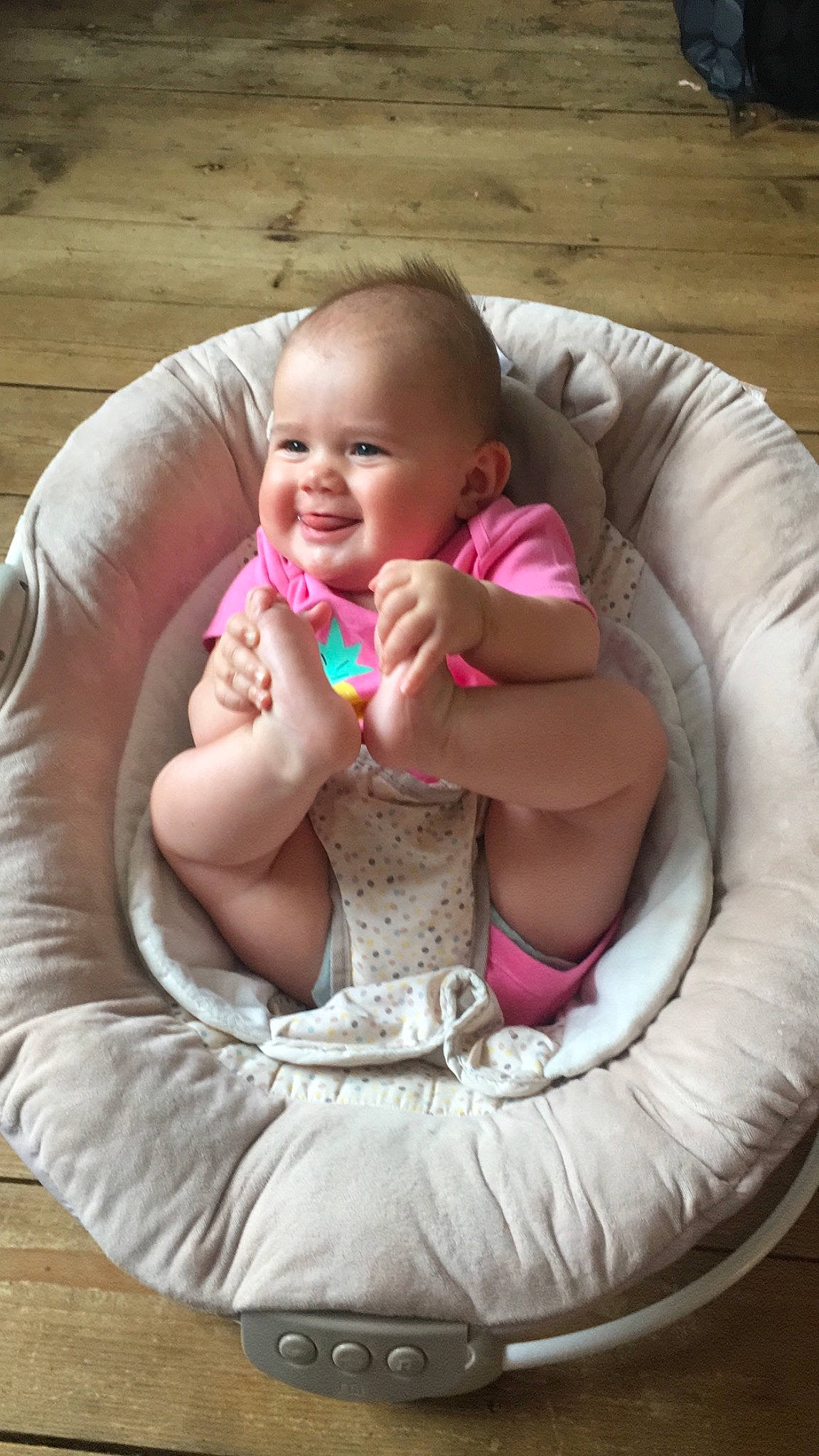 Ella-mae joined the competition — help win amazing prizes! baby, baby_products, child, fun, joy, person, product, sitting, toddler