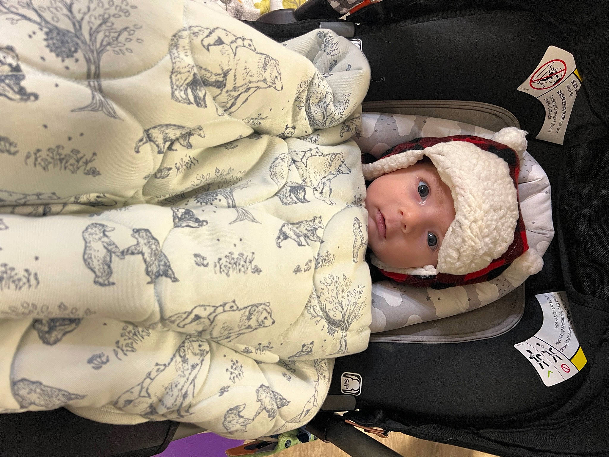 Beau joined the competition — help win amazing prizes! baby, baby_carriage, baby_products, baby_toddler_clothing, carmine, cheek, child, comfort, couch, elbow, flesh, font, headwear, human_leg, linens, pattern, person, skin, sleeve, toddler