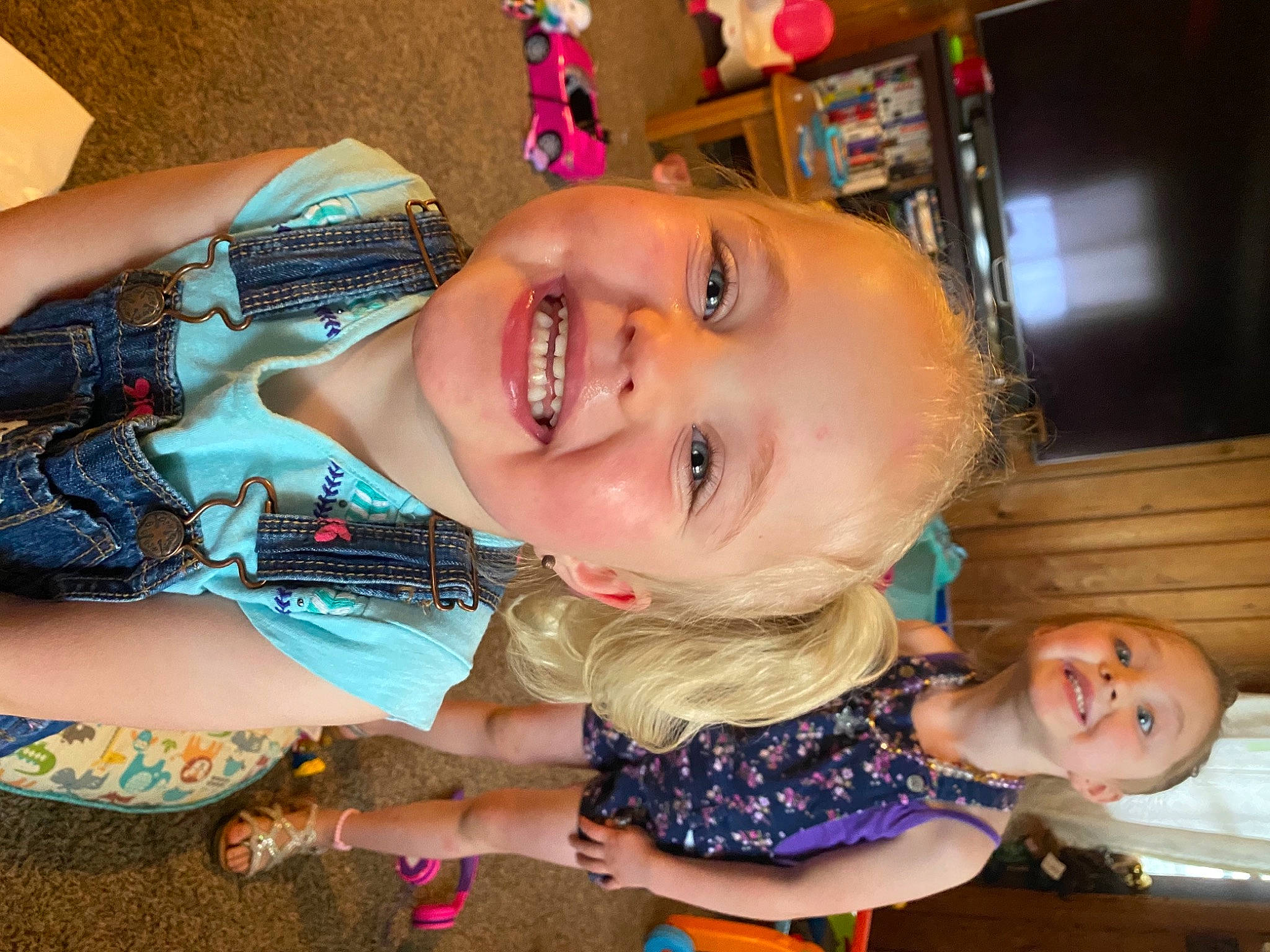 Zoey joined the competition — help win amazing prizes! arm, baby_toddler_clothing, beauty, cheek, child, finger, fun, happy, iris, joy, laugh, mouth, nose, person, room, shelf, skin, smile, summer, t_shirt