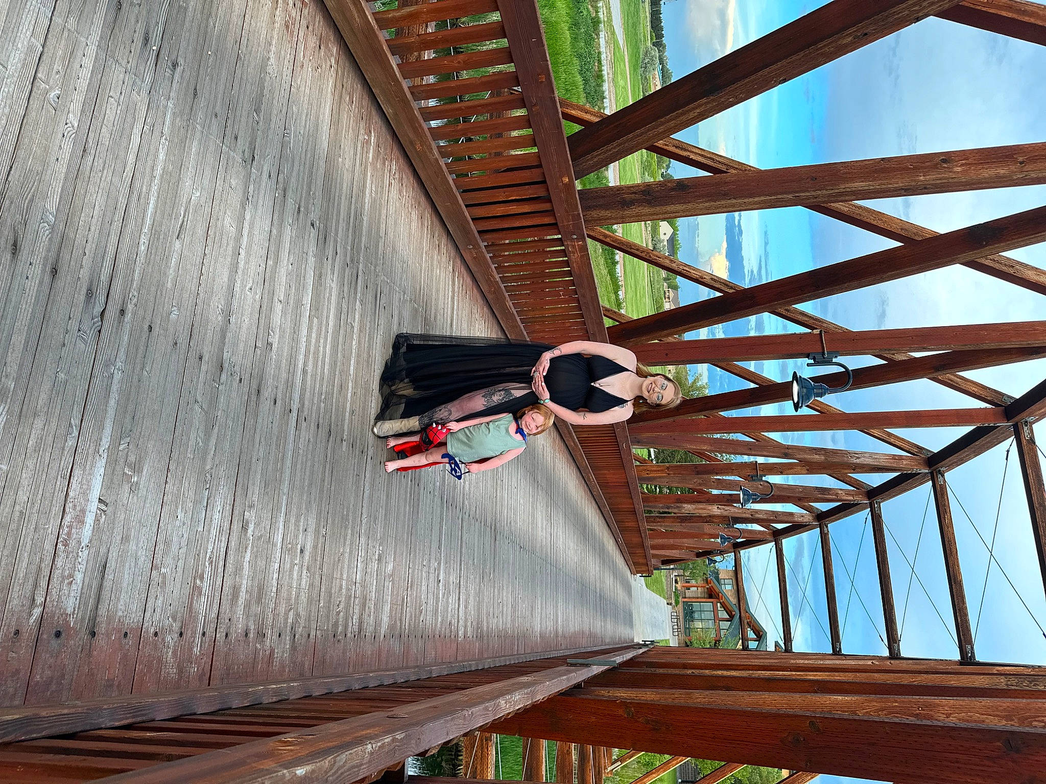 Hunter joined the competition — help win amazing prizes! architecture, beam, brickwork, bridge, building, composite_material, daylighting, facade, handrail, hardwood, joy, leisure, line, lumber, metal, person, roof, sky, steel, symmetry