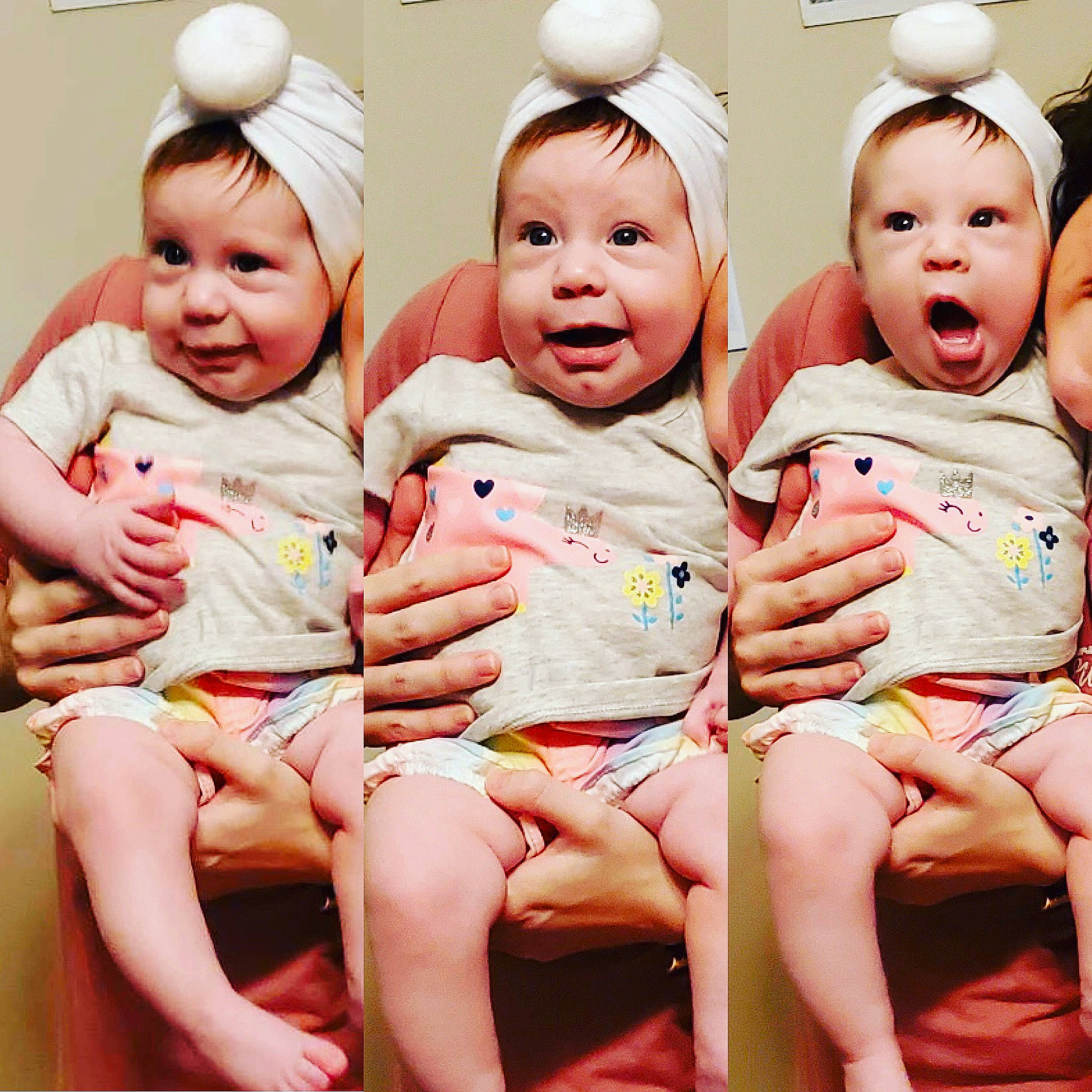 Lennox joined the competition — help win amazing prizes! baby, child, facial_expression, family, happy, laugh, people, person, sibling, sitting, skin, smile, surprise, toddler