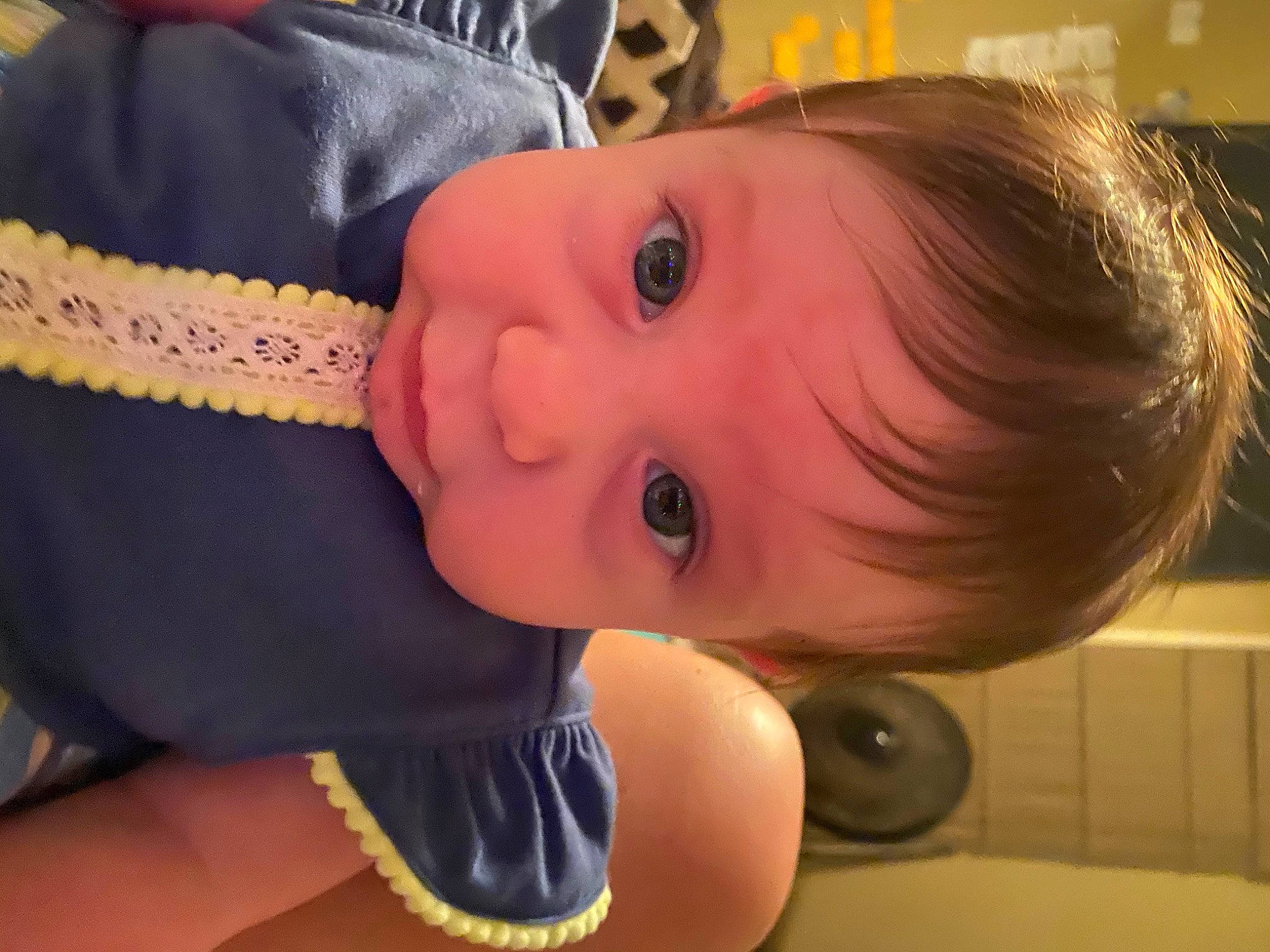 Lennox joined the competition — help win amazing prizes! baby, cheek, child, ear, head, lip, mouth, neck, nose, person, skin, toddler