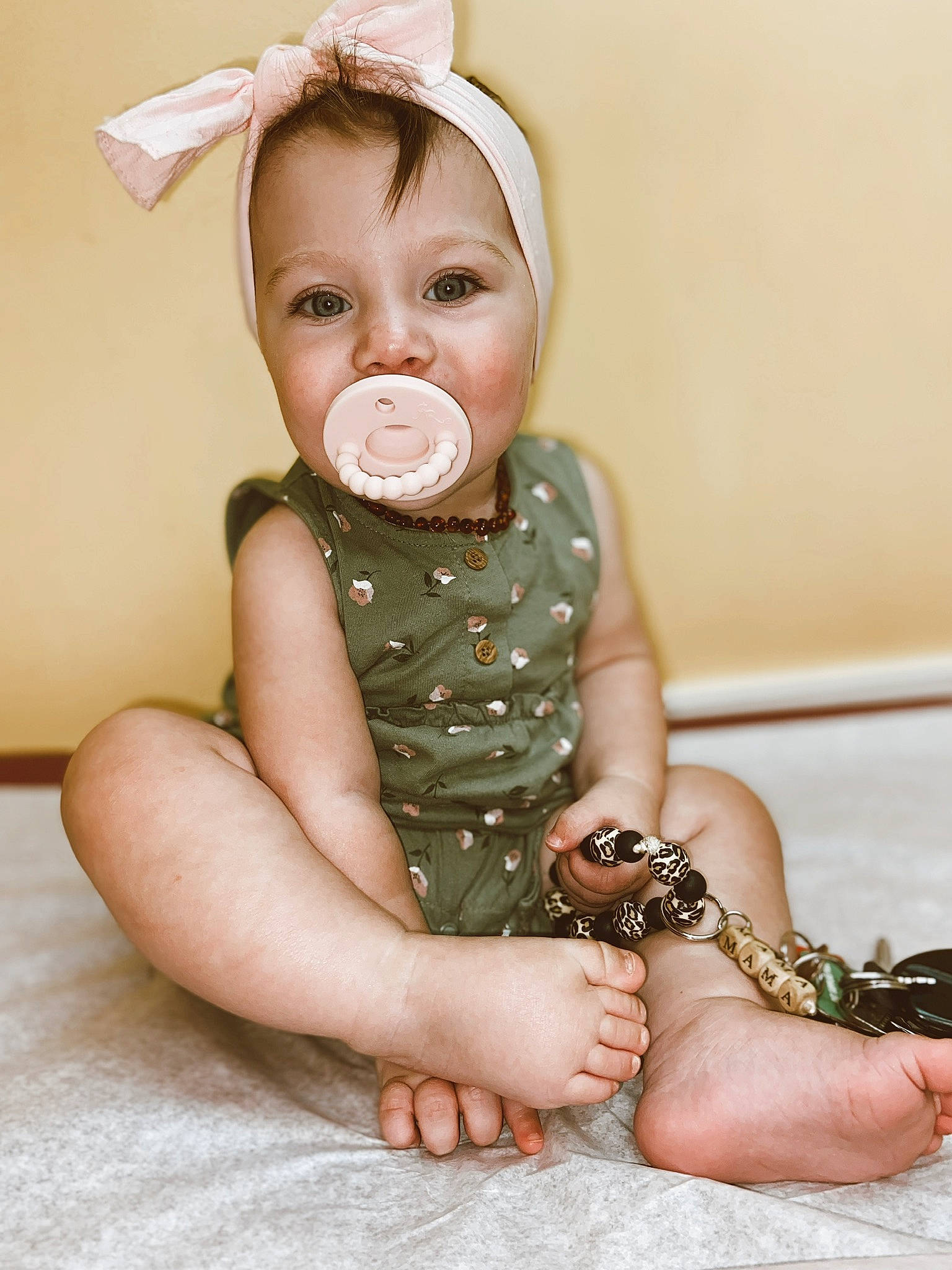 Mia Grace joined the competition — help win amazing prizes! arm, baby, baby_toddler_clothing, child, dress, eye, finger, flash_photography, hand, happy, head, human_body, human_leg, jewellery, mouth, person, skin, sleeve, smile, toddler