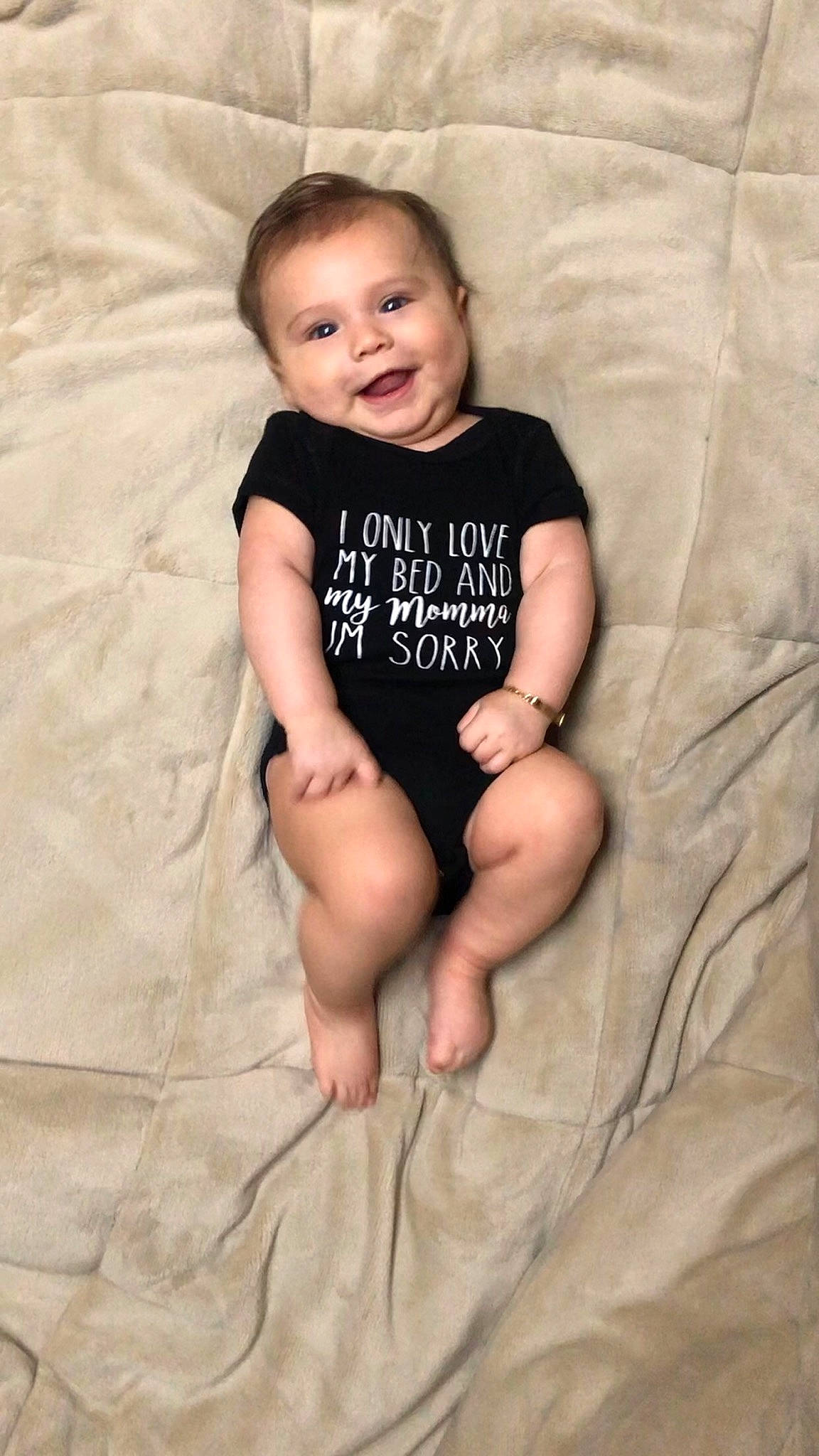 A.j. joined the competition — help win amazing prizes! arm, barefoot, child, finger, foot, hand, human_leg, leg, person, sitting, smile, sole, thigh, thumb, toddler