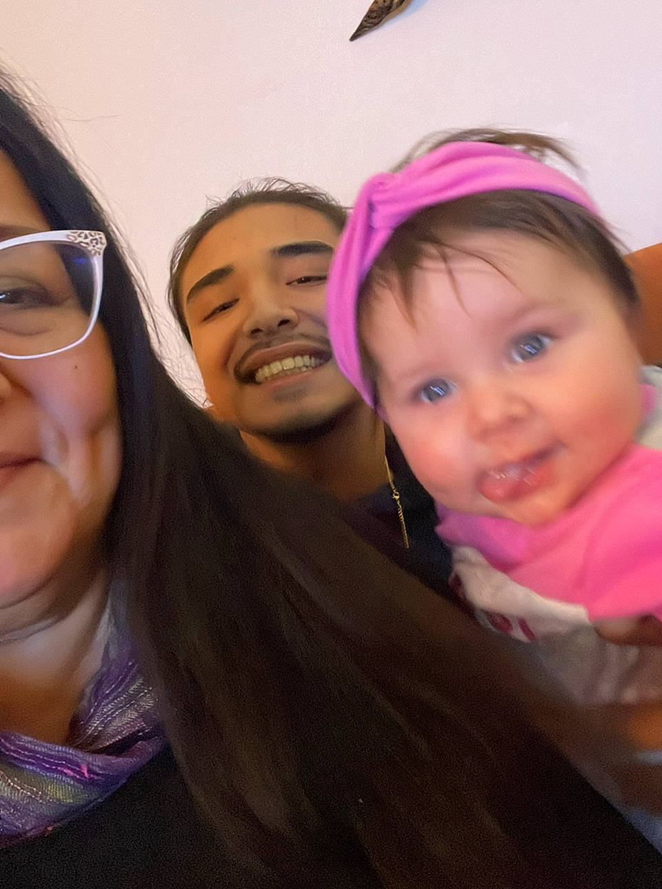 Infinity is registered to the contest to win money with this photo: cheek, cool, event, eyebrow, eyelash, eyewear, face, fun, gesture, happy, head, headgear, headwear, lip, magenta, mouth, nose, person, purple, skin