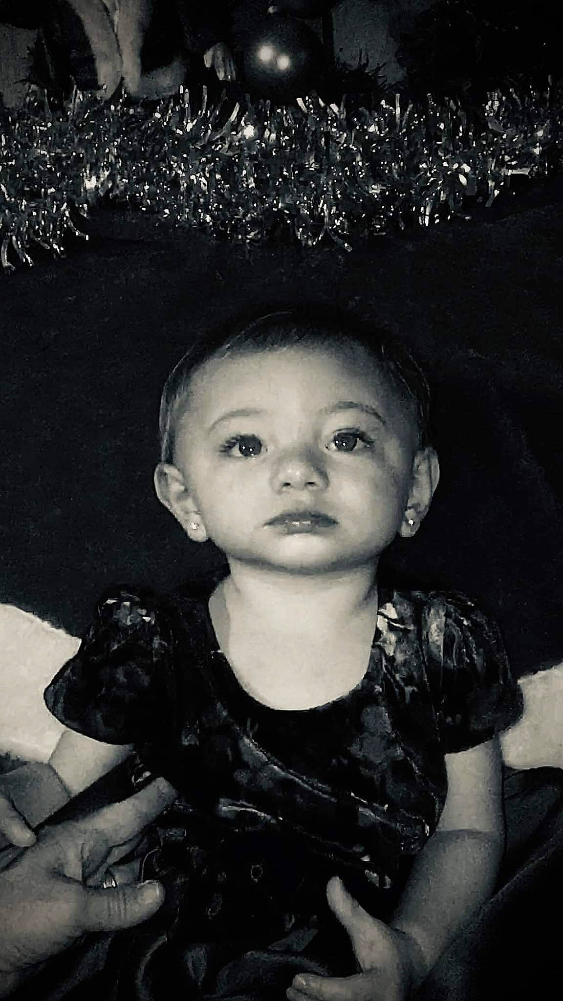 Lucy joined the competition — help win amazing prizes! art, baby_toddler_clothing, black, black_hair, cheek, child, chin, cool, eyebrow, face, flash_photography, forehead, fun, happy, iris, monochrome, monochrome_photography, person, standing, toddler