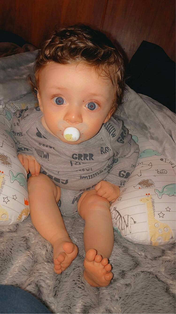 Daxx joined the competition — help win amazing prizes! arm, baby, baby_toddler_clothing, cheek, comfort, eye, finger, hair, hand, head, human_body, iris, leg, lip, mouth, neck, nose, person, skin, sleeve