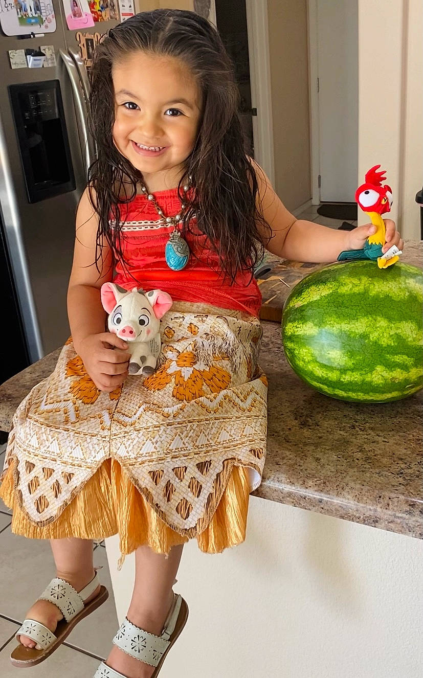 Lilliana joined the competition — help win amazing prizes! calabaza, cucurbita, dress, fawn, gourd, hairstyle, happy, home_appliance, joy, kitchen_appliance, leg, natural_foods, person, photograph, shoe, skin, smile, squash, thigh, toddler