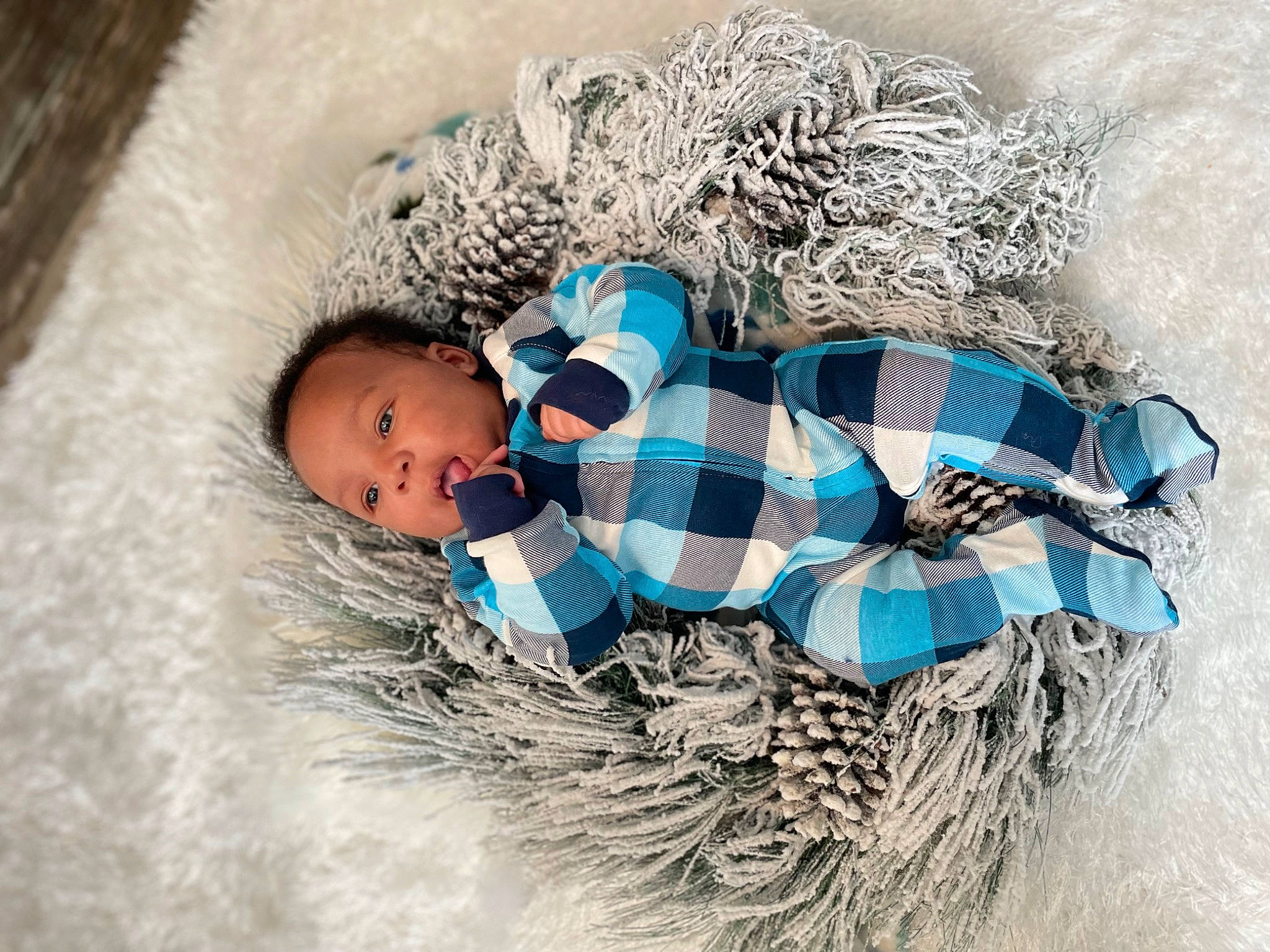 Caisyn joined the competition — help win amazing prizes! art, baby, baby_sleeping, baby_toddler_clothing, child, comfort, electric_blue, eye, freezing, fur, grass, happy, hat, linens, organism, pattern, people_in_nature, person, sitting, toddler