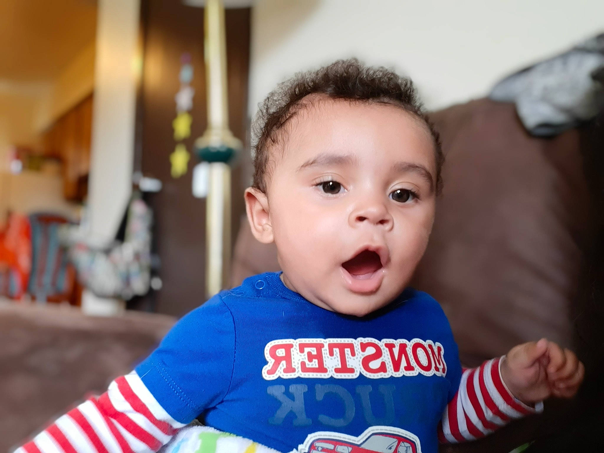 Jessiah joined the competition — help win amazing prizes! baby, cheek, child, facial_expression, happy, nose, person, smile, surprise, toddler