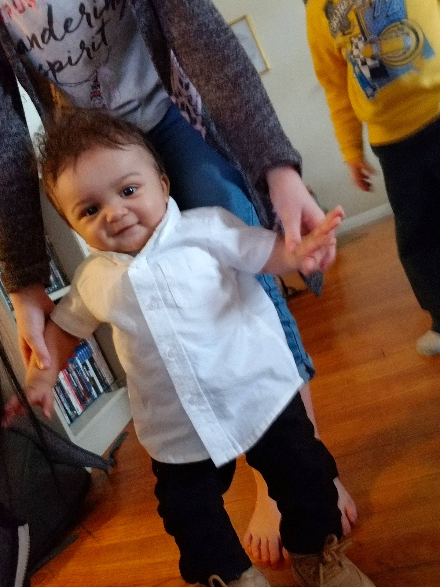 Reginald joined the competition — help win amazing prizes! arm, child, clothing, costume, day, flooring, fun, girl, headgear, joint, leg, outerwear, person, product, shoe, shoulder, toddler, trunk