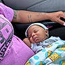 Devonta joined the competition — help win amazing prizes! arm, baby, blanket, child, clothing, comfort, cozy, cute, human, indoor, infant, nap, person, portrait, purple_shirt, rest, sleeping, tattoo, toddler, winnie_the_pooh