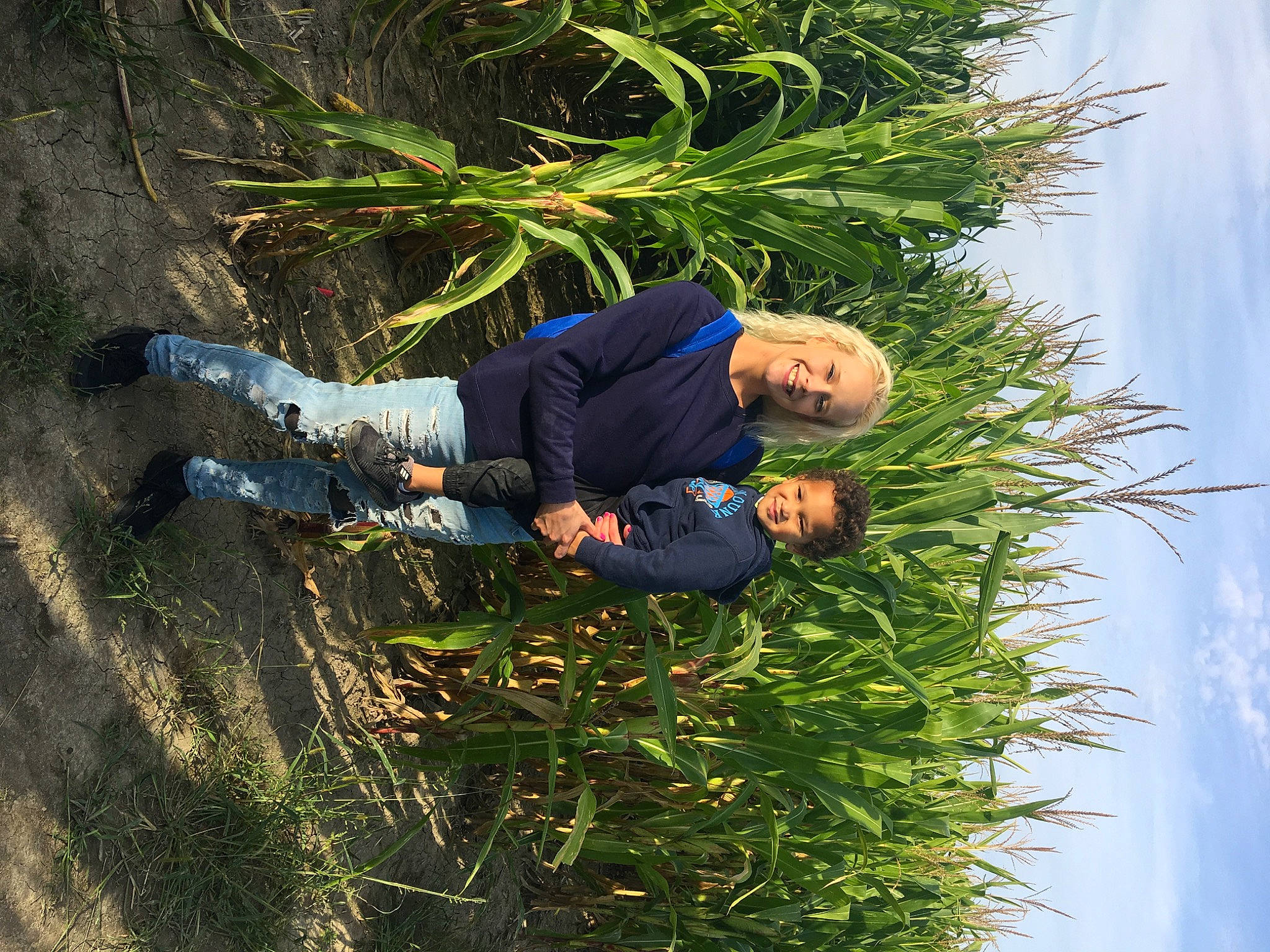 Landyn joined the competition — help win amazing prizes! arecales, branch, cloud, conifer, electric_blue, evergreen, fir, fun, grass, happy, joy, landscape, leisure, people_in_nature, person, pine, plant, shrub, sky, smile