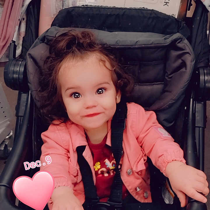 Kali joined the competition — help win amazing prizes! baby, bodypart, car, car_interior, carseat, cushion, face, finger, furniture, hand, happy, head, homedecor, person, photography, portrait, smile, stroller, transportation, vehicle