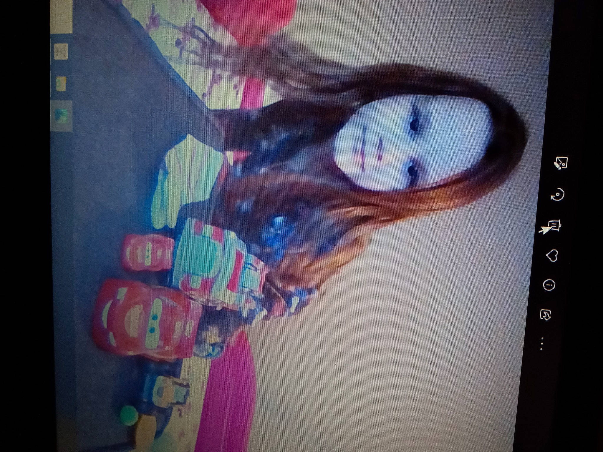 Jashawn joined the competition — help win amazing prizes! bangs, black_hair, brown_hair, display_device, electric_blue, electronic_device, eyelash, flash_photography, fun, happy, hime_cut, jaw, lip, long_hair, magenta, mouth, person, pink, selfie, smile